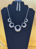 Solar Cycle Silver Necklace Set by Paparazzi