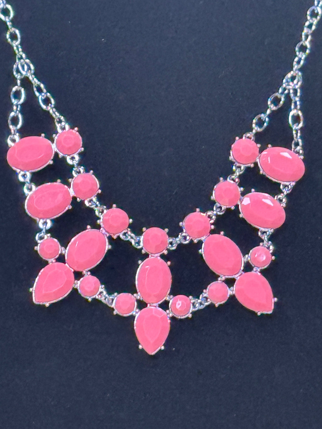 Paparazzi "Significant Influence" Pink Bead Statement Necklace & Earring Set ✨