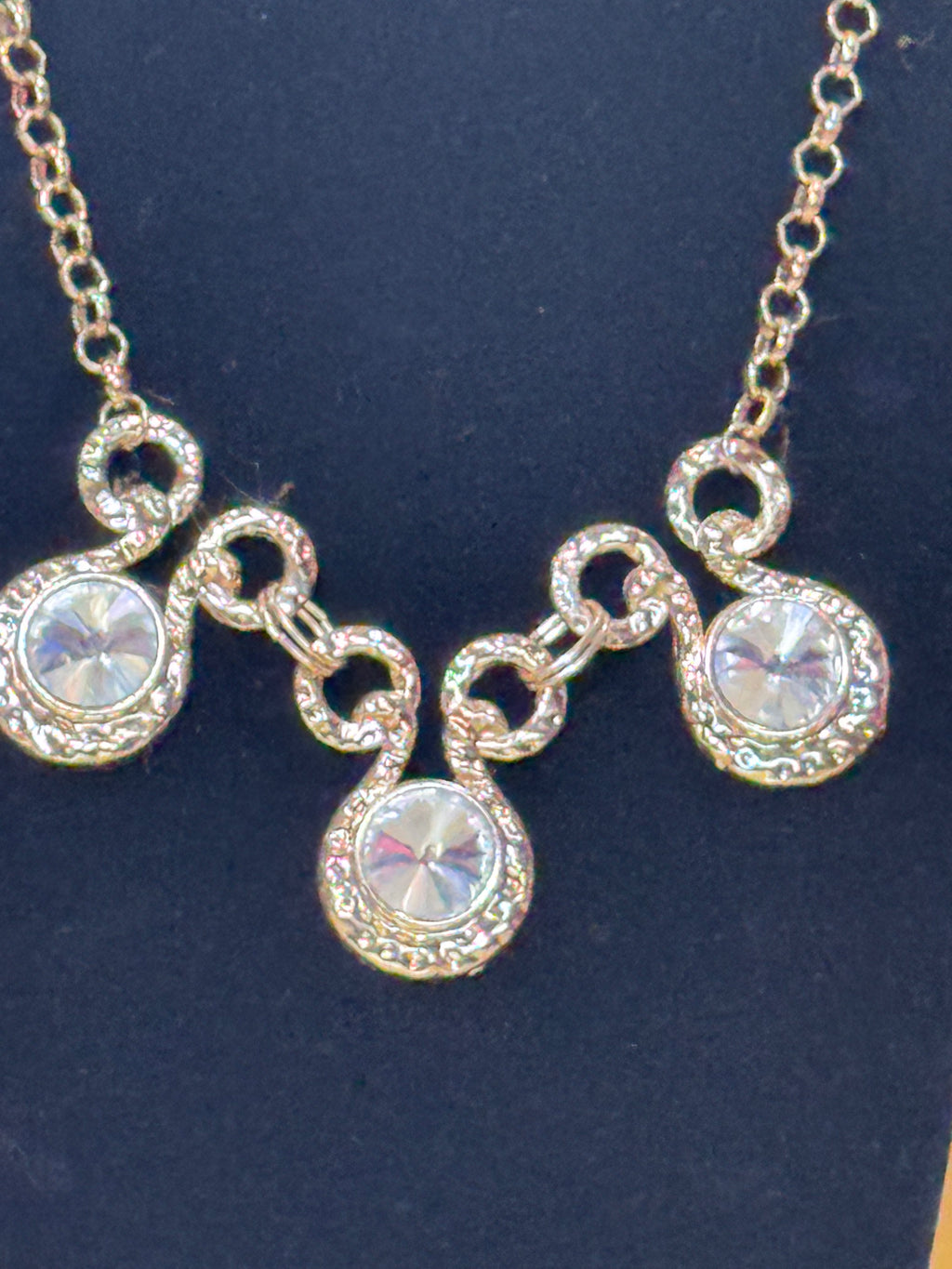 Paparazzi "Hypnotized" Gold Statement Necklace & Earring Set