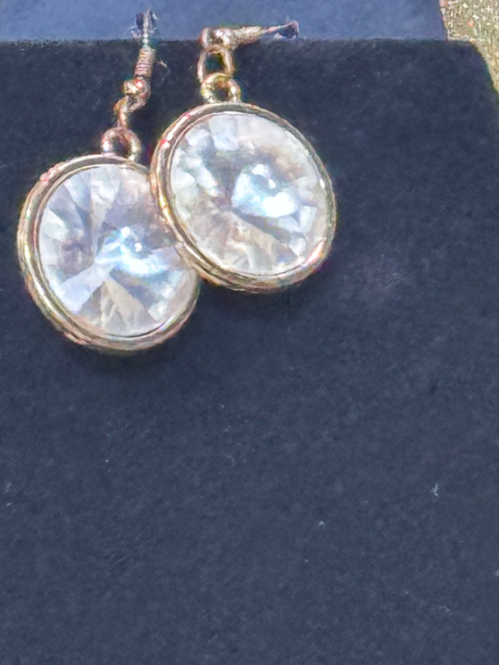 Paparazzi "Hypnotized" Gold Statement Necklace & Earring Set