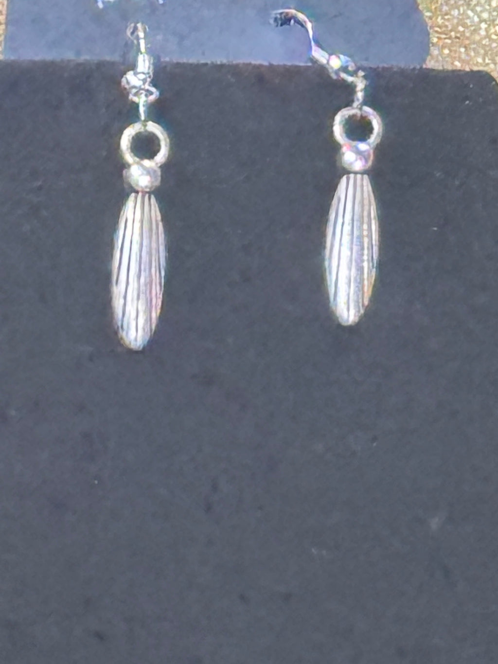 Paparazzi "Eastern Empress" silver necklace and earring set