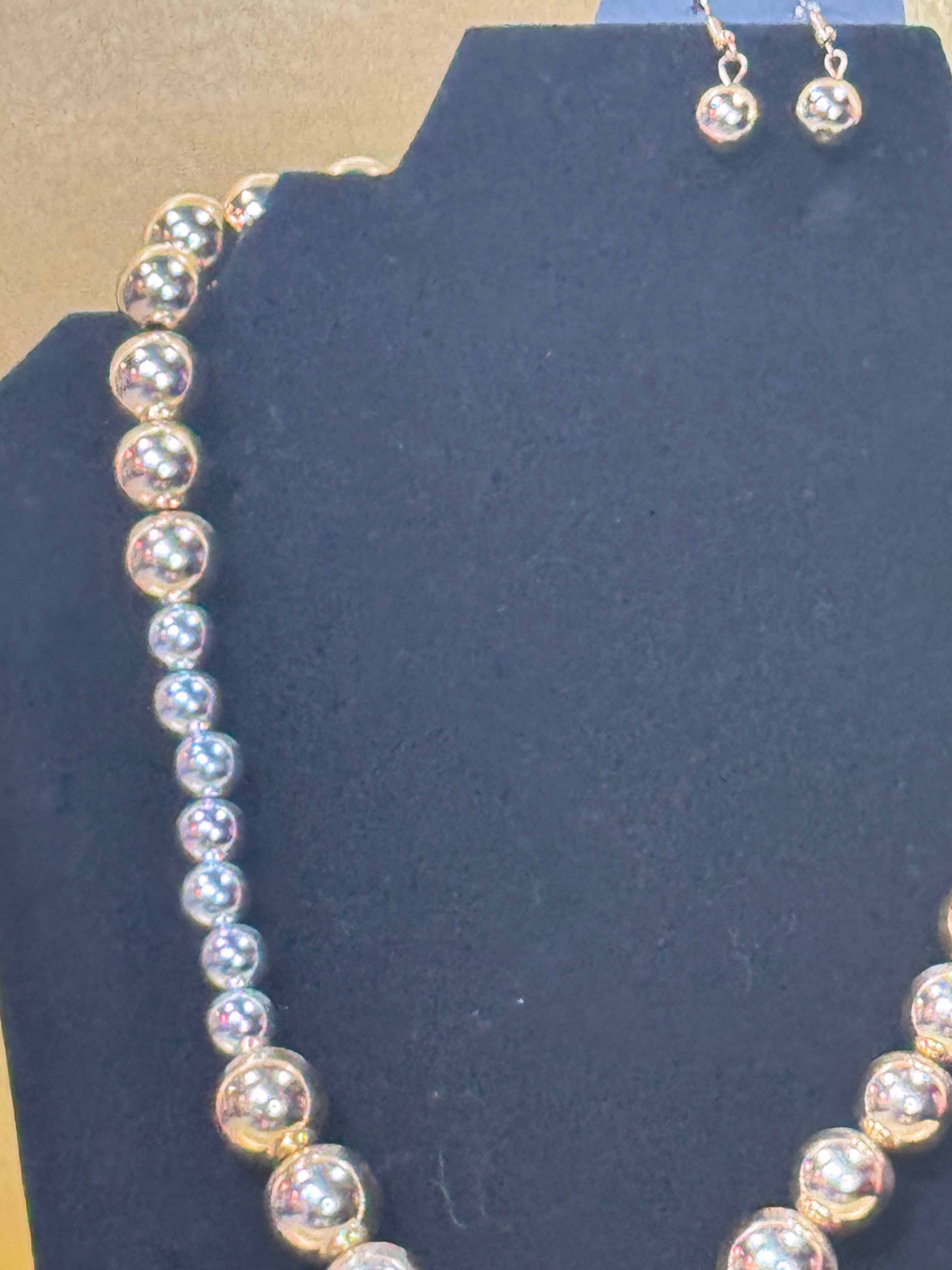 ✨ Paparazzi "Power To The People" Gold & Silver Graduated Bead Statement Set ✨