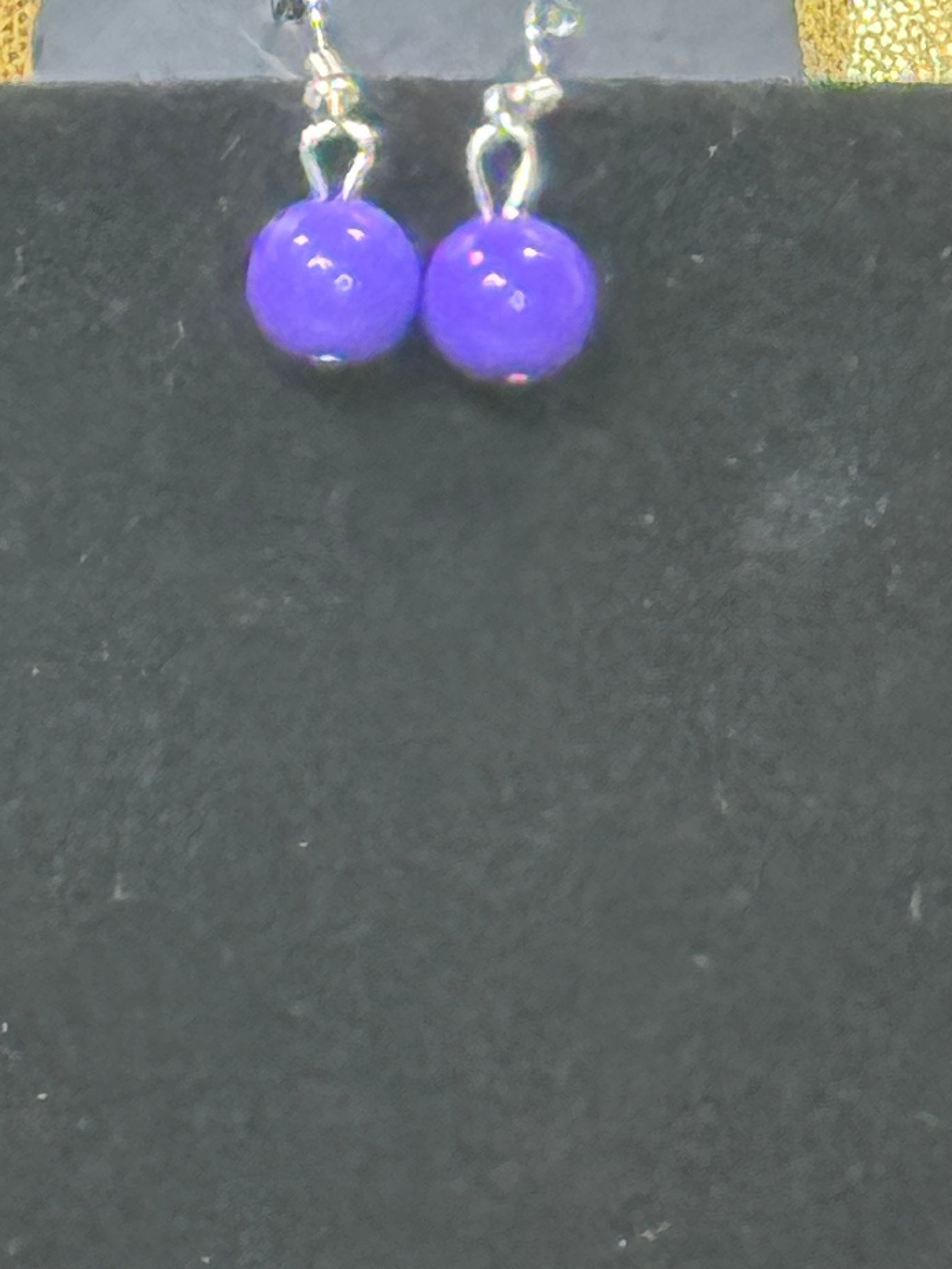 💜 Paparazzi "Flirtatiously Florida" Purple Beaded Statement Necklace & Earring Set 💜