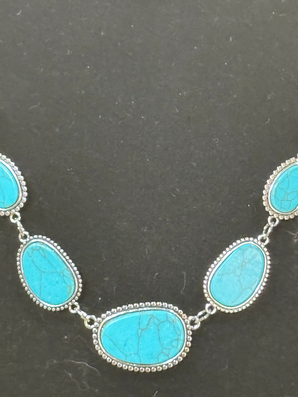 Paparazzi Accessories "Elemental Eden" Turquoise Blue Necklace & Earring Set