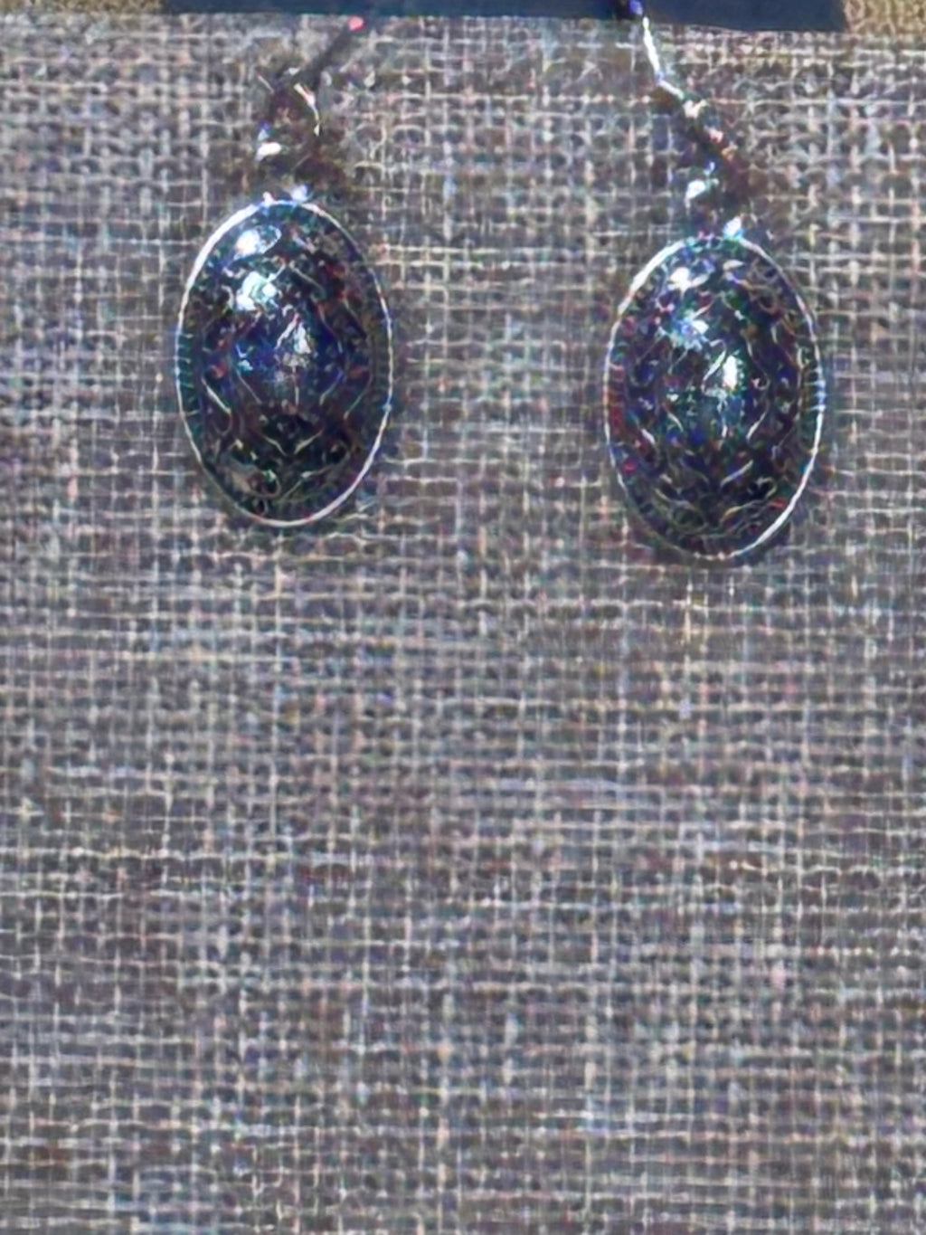 Paparazzi "Sierra Serenity" Black Stone Statement Necklace & Earring Set