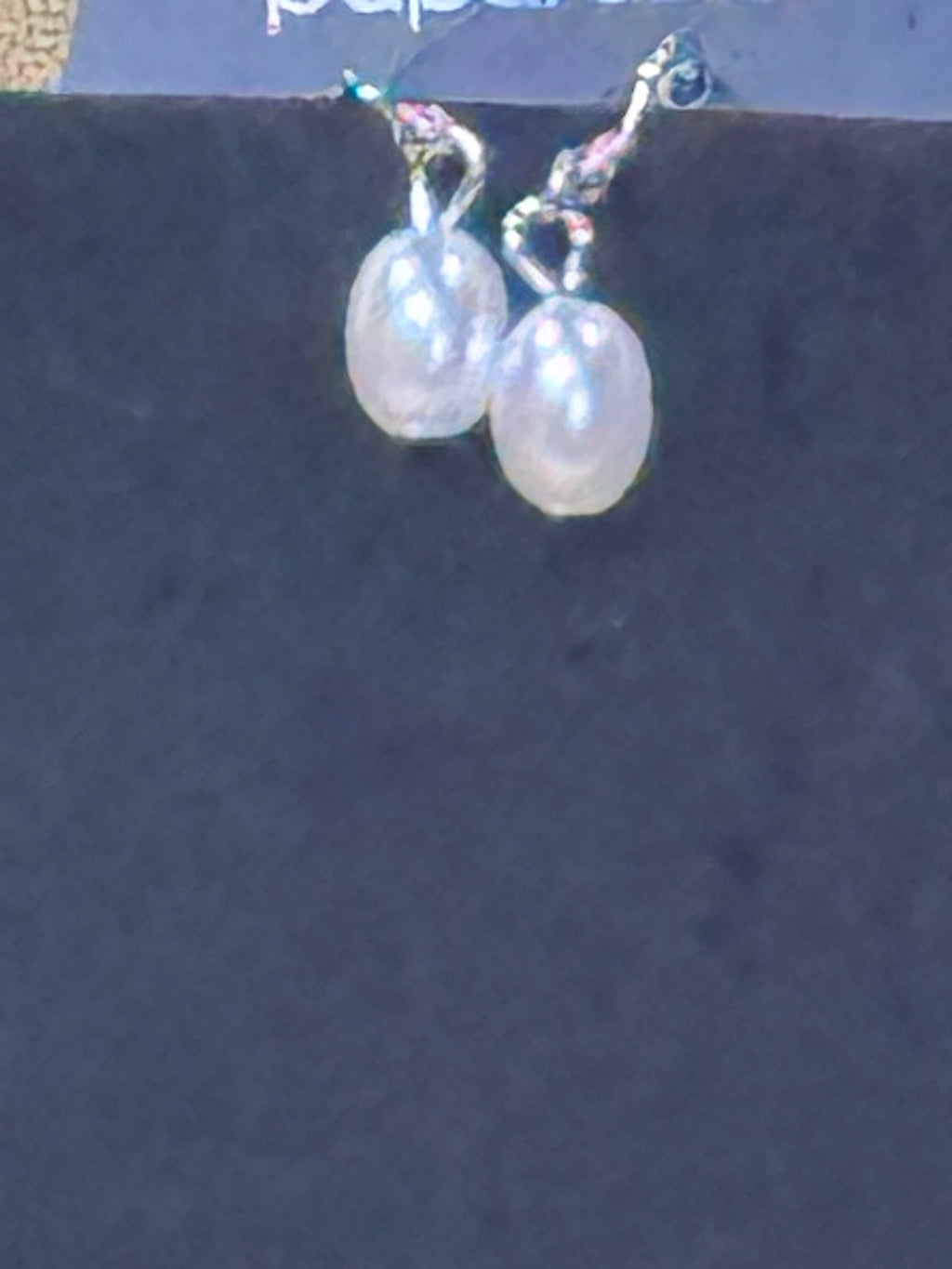 Paparazzi Tidal Trendsetter Blue Layered Pearl & Paperclip Chain Necklace Set