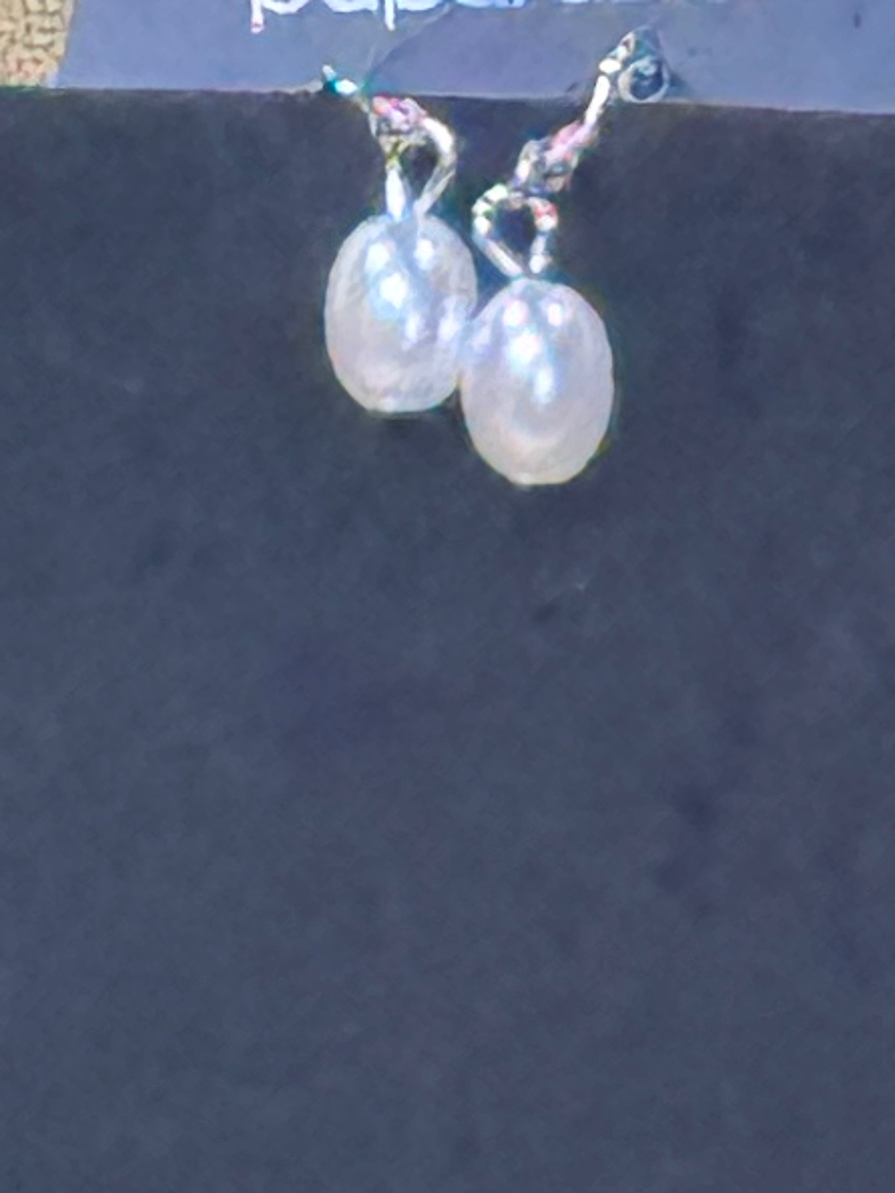 Paparazzi Tidal Trendsetter Blue Layered Pearl & Paperclip Chain Necklace Set