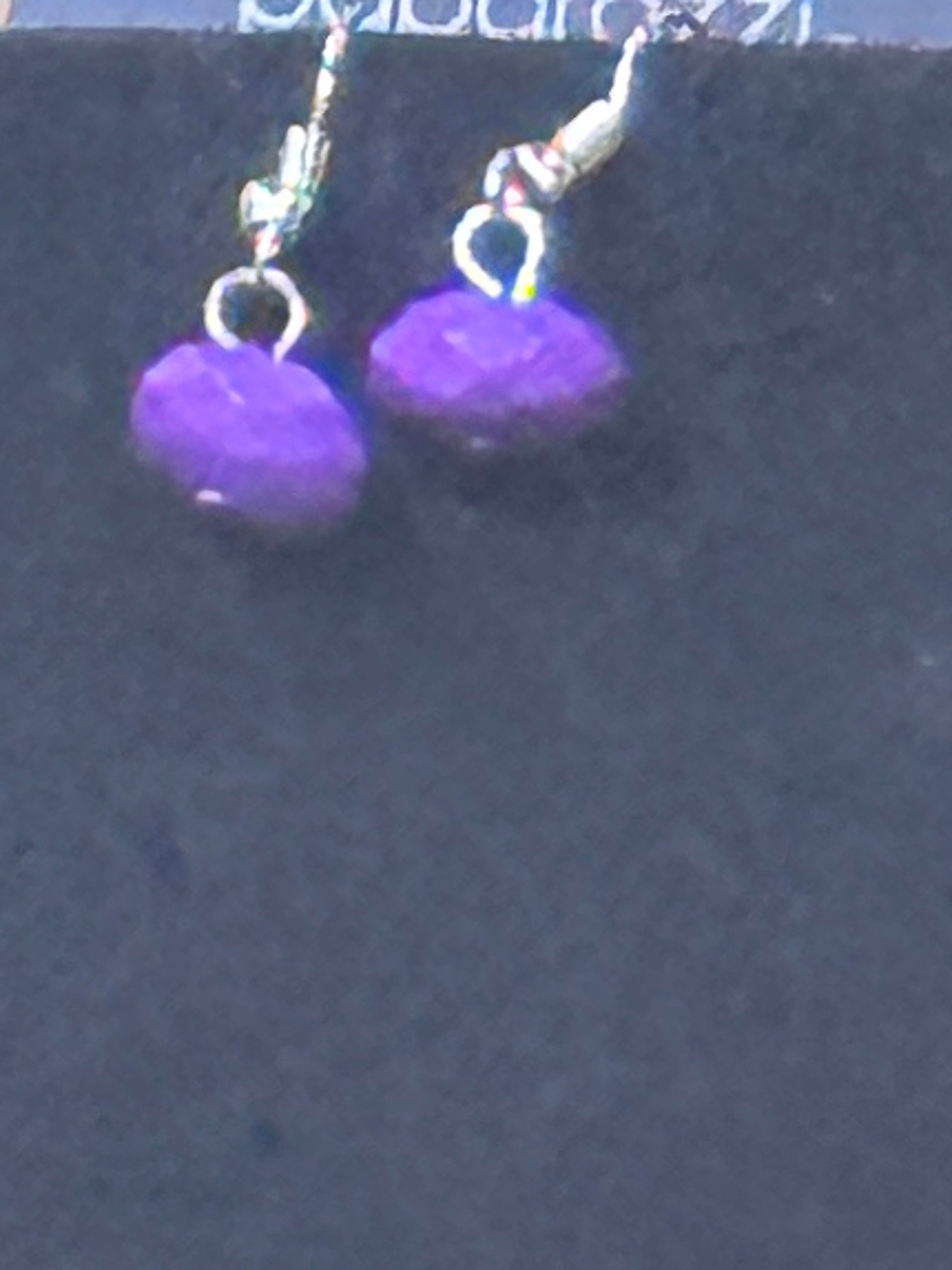 Paparazzi "Brags to Riches" Purple & Silver Beaded Statement Necklace Set