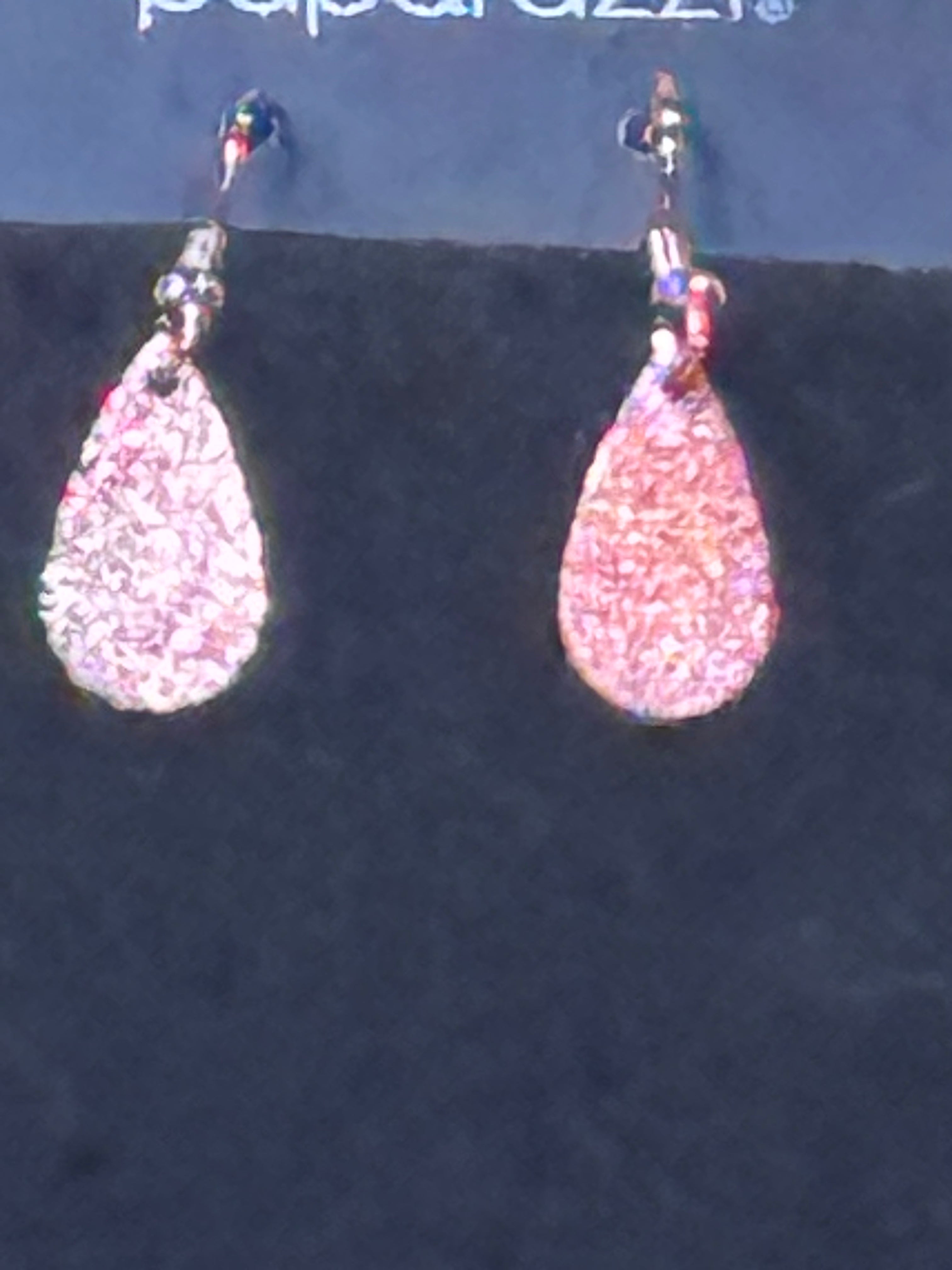 Paparazzi "Eastern CHIME Zone" Rose Gold / Copper Teardrop Necklace & Earring Set