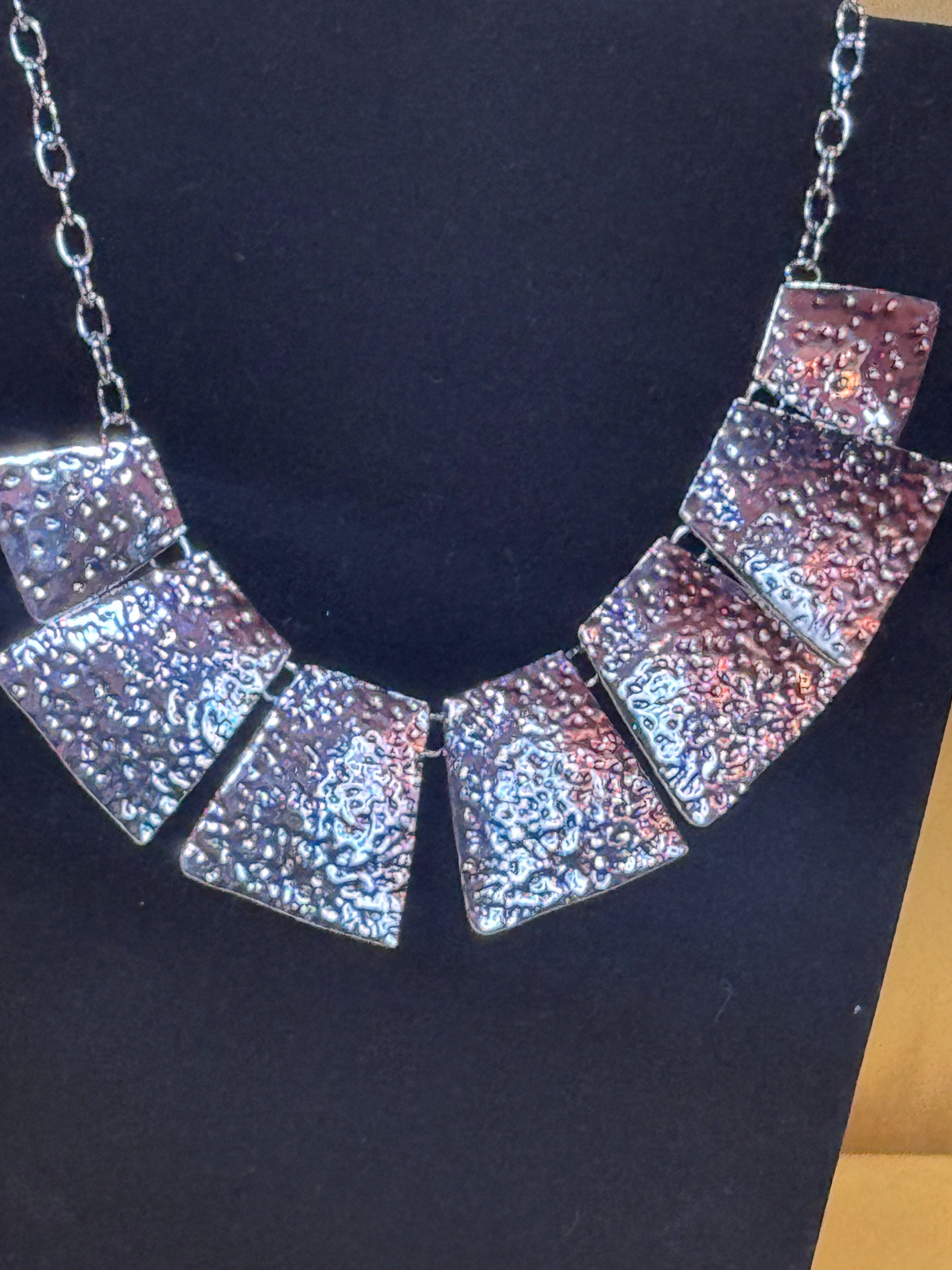 Paparazzi "Here Comes The Huntress" Silver Jewelry Set