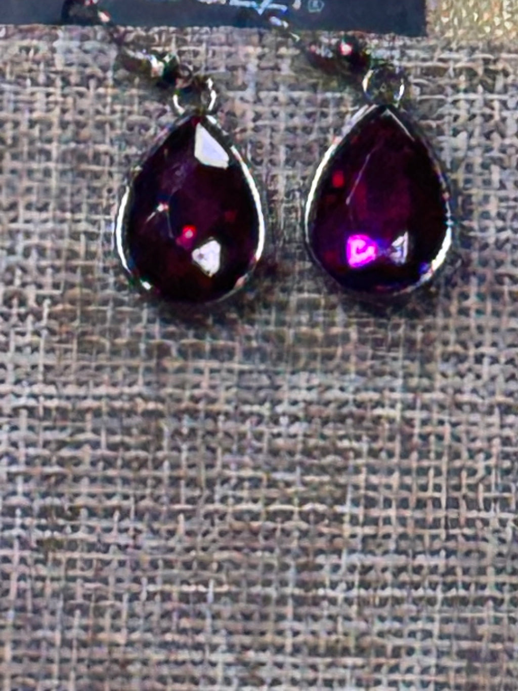 Paparazzi "So Sorority" Purple & Gunmetal Necklace Set