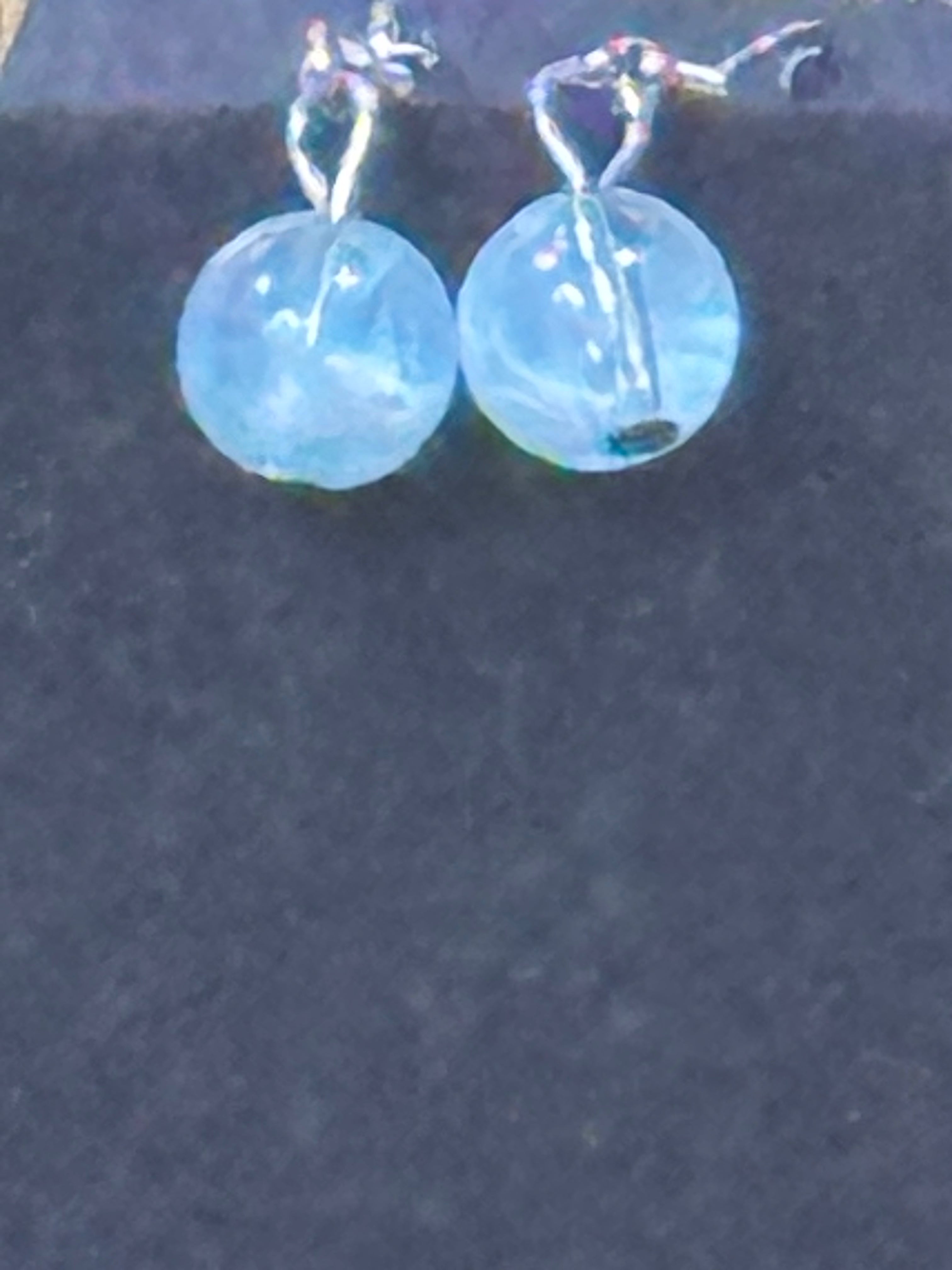 Paparazzi "Trending Tropicana" Blue Teardrop Statement Necklace & Earring Set
