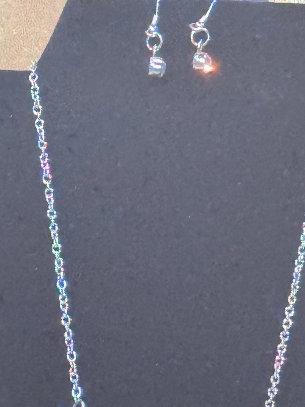 Paparazzi "Extragalactic Extravagance" Iridescent Floral Statement Necklace
