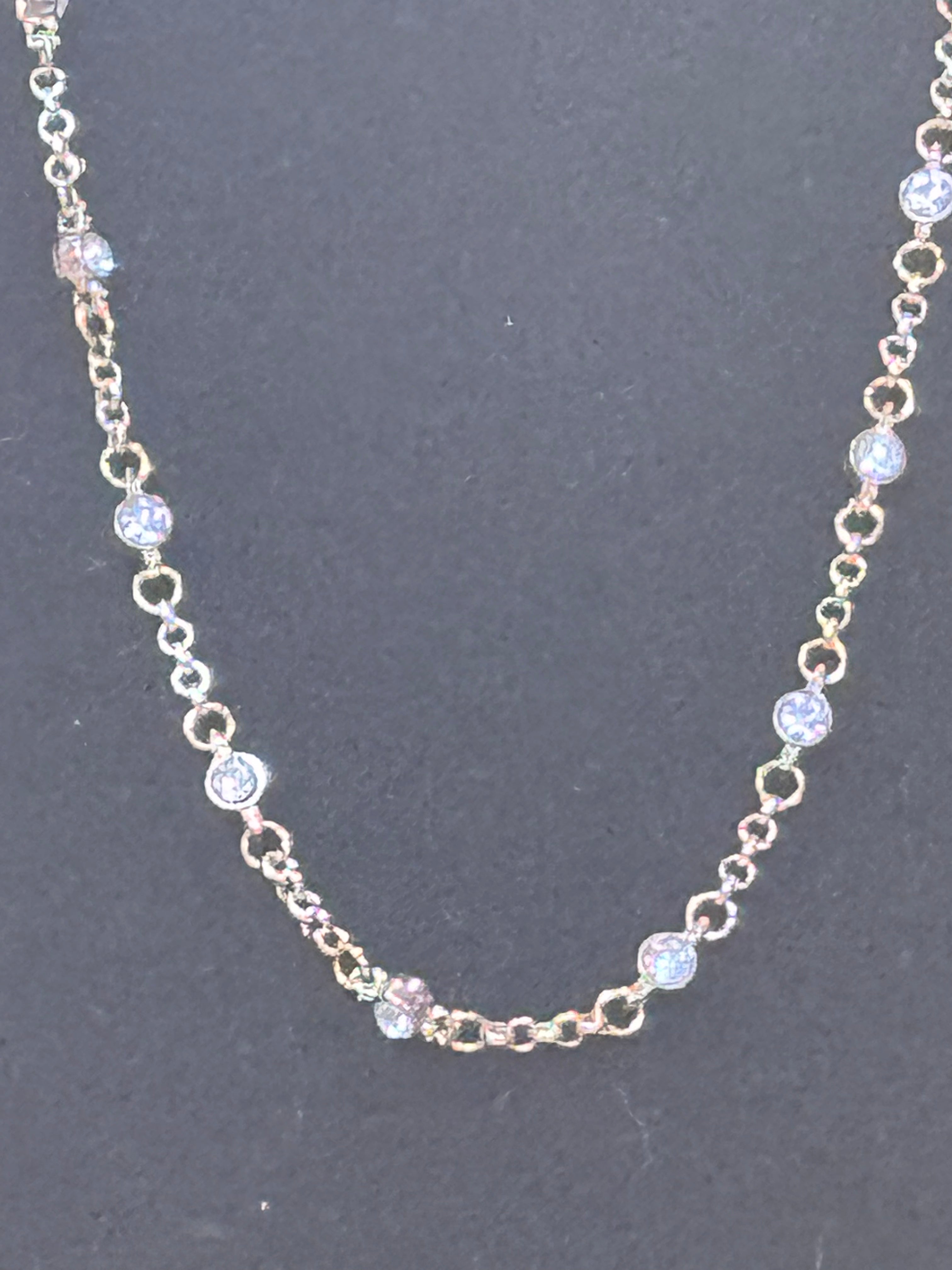Paparazzi "Starlight Radiance" Gold & Crystal Choker Set with Matching Earrings