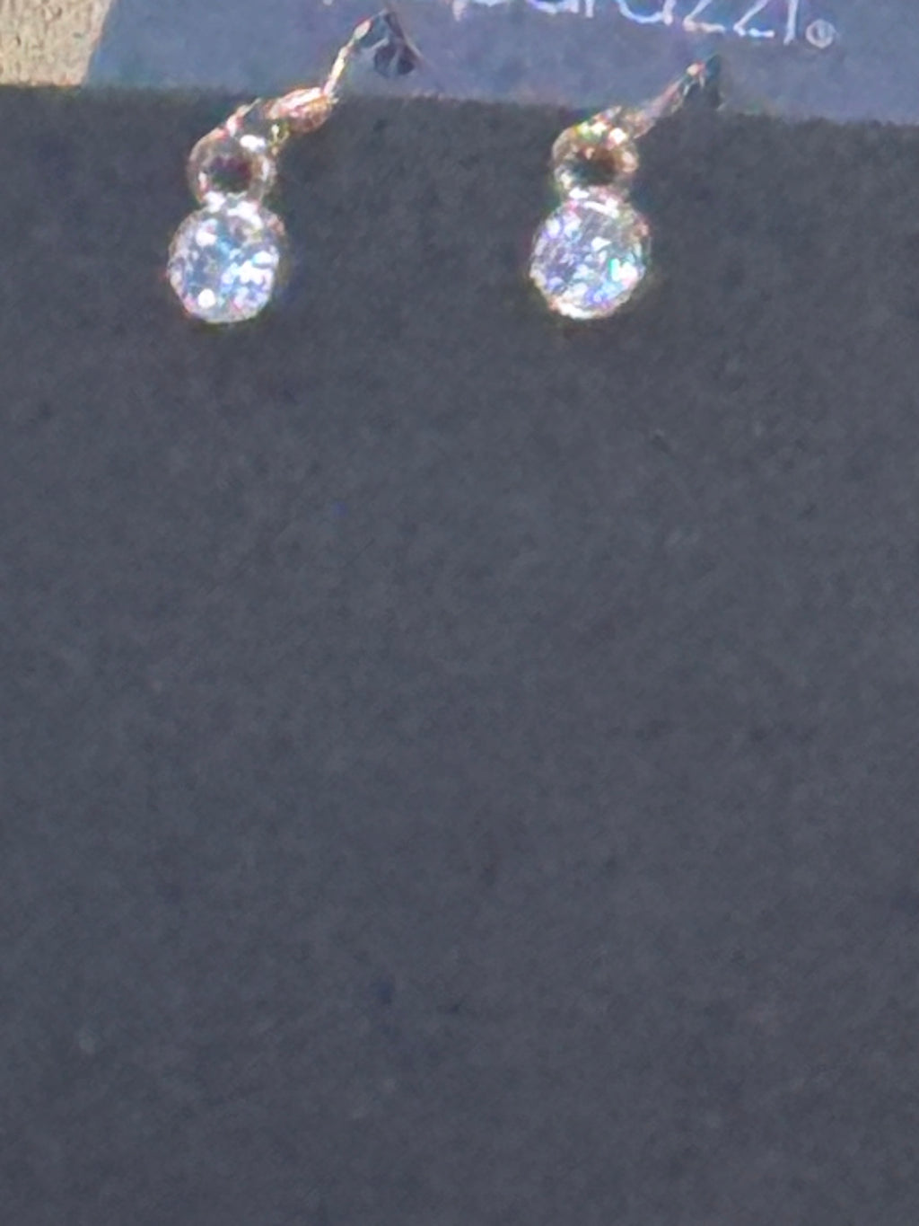 Paparazzi "Starlight Radiance" Gold & Crystal Choker Set with Matching Earrings