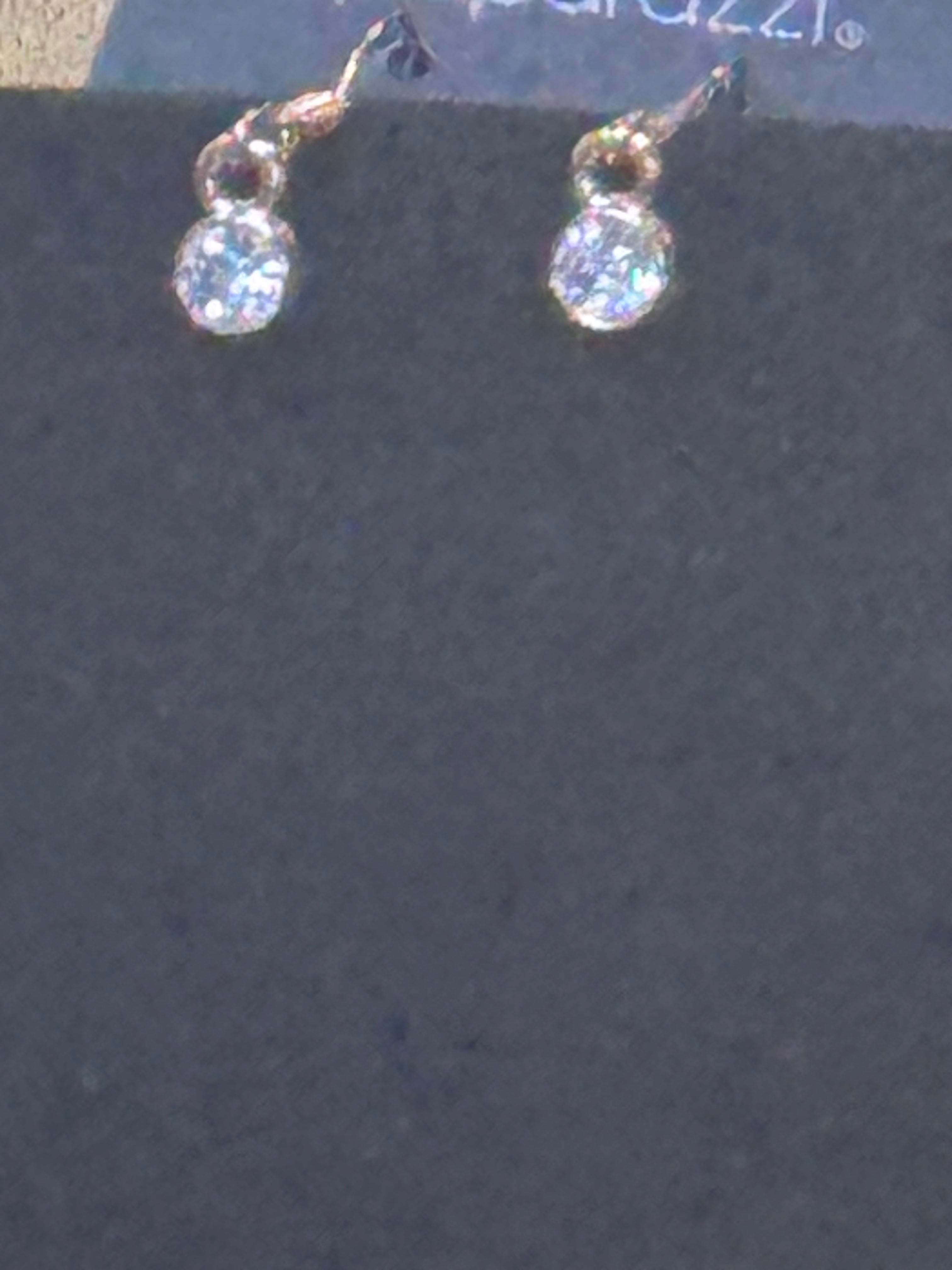 Paparazzi "Starlight Radiance" Gold & Crystal Choker Set with Matching Earrings