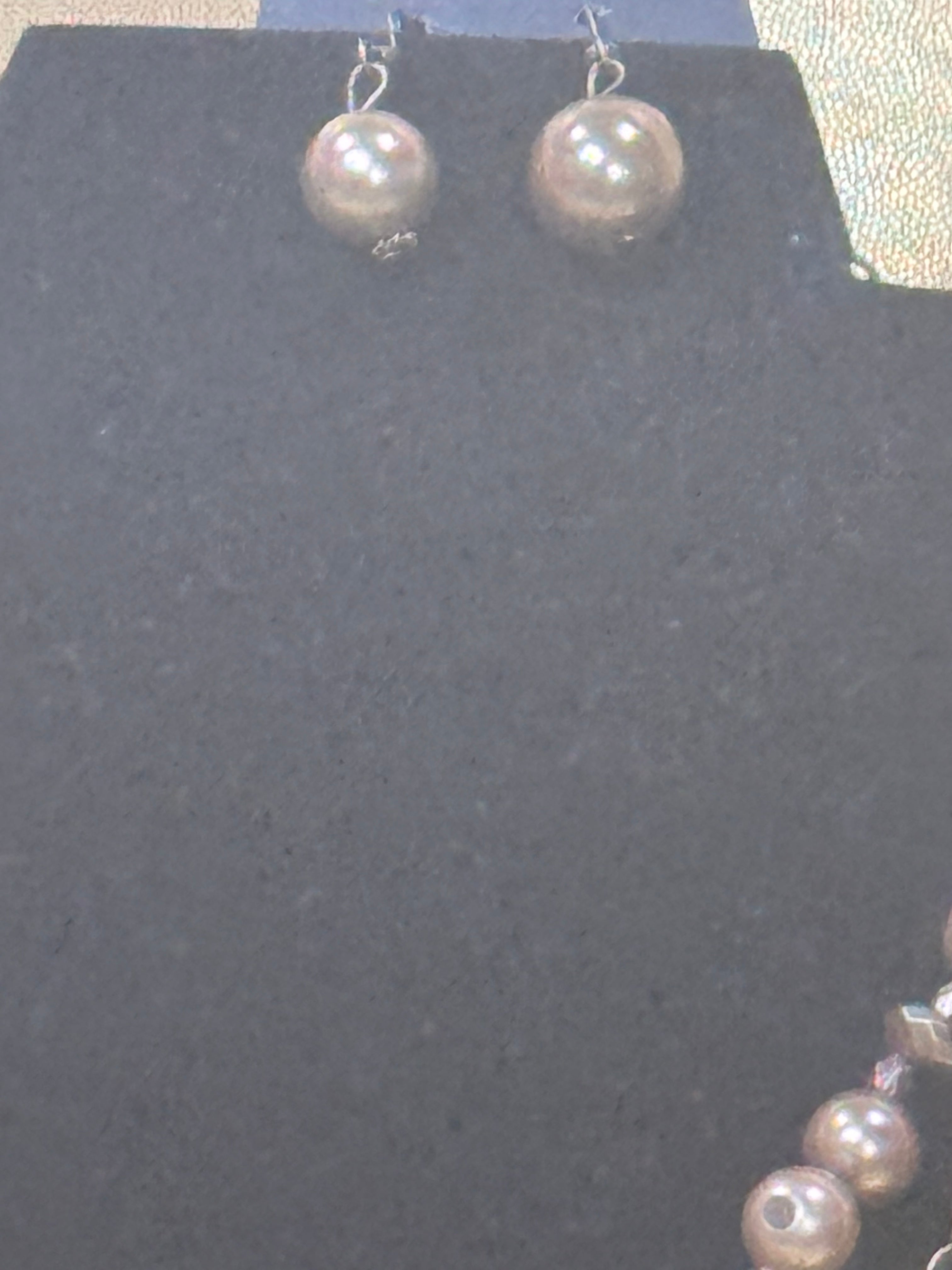 Paparazzi "All The Trimmings" Multi-Strand Statement Necklace & Earring Set