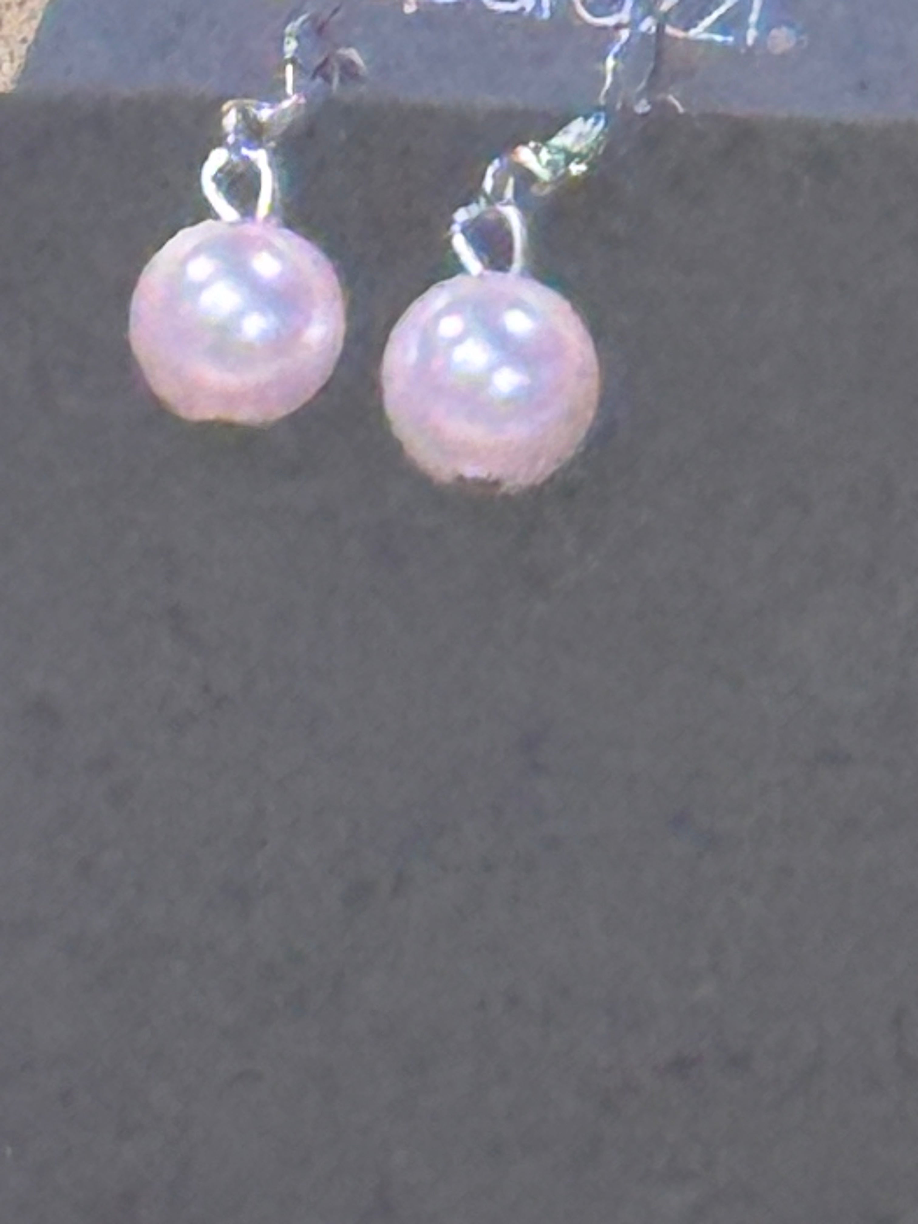 Brand New Arrival: "Twisted Twin" Pink Pearl & Rhinestone Set