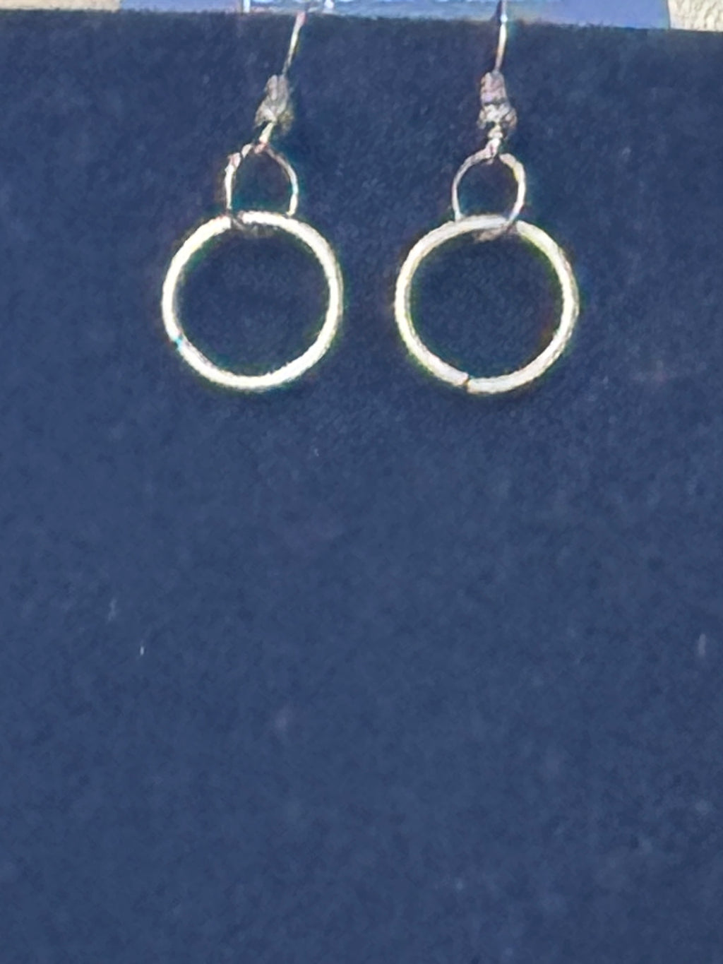 Paparazzi "Ringing Off The Hook" Brass Interlocking Circle Statement Jewelry Set