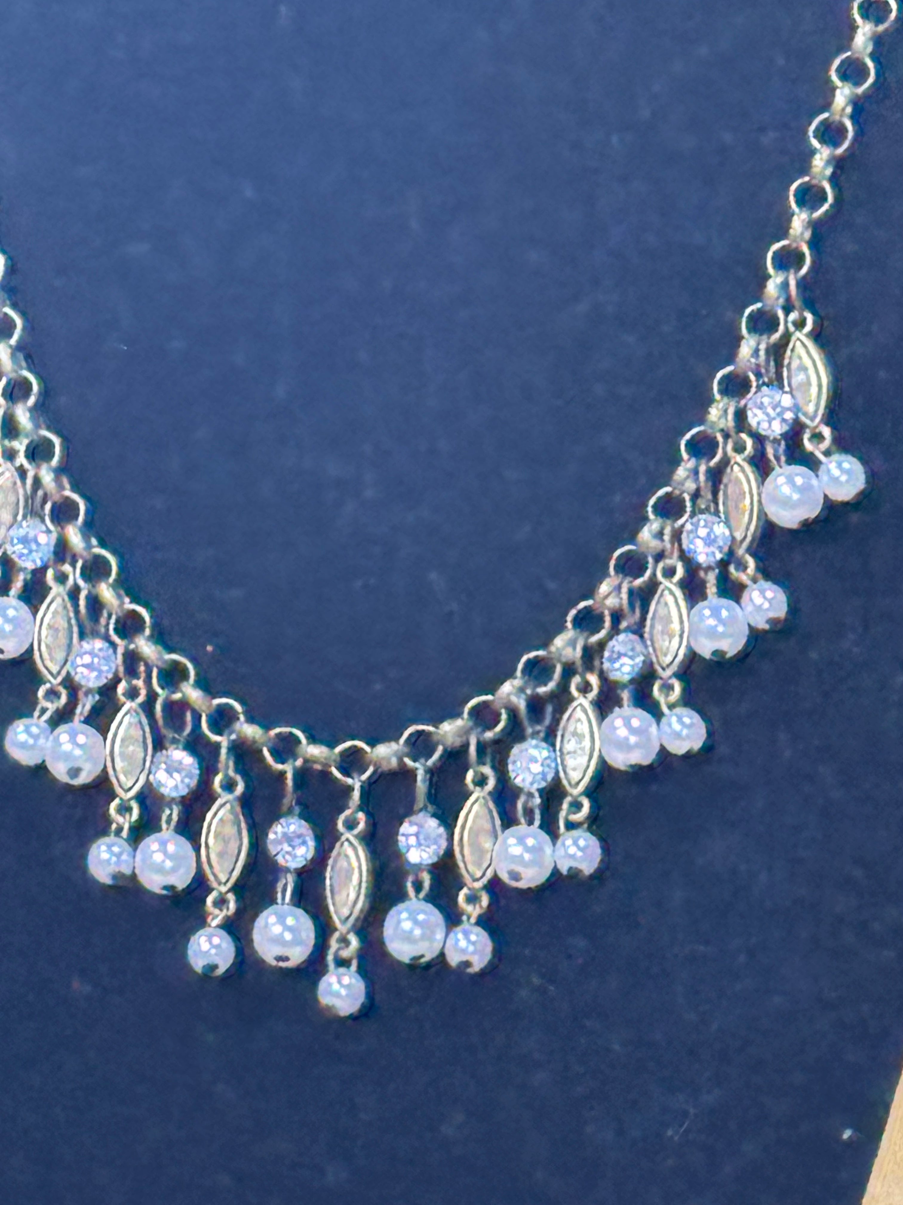Paparazzi Accessories "Cosmopolitan Couture" (White) Necklace & Earring Set