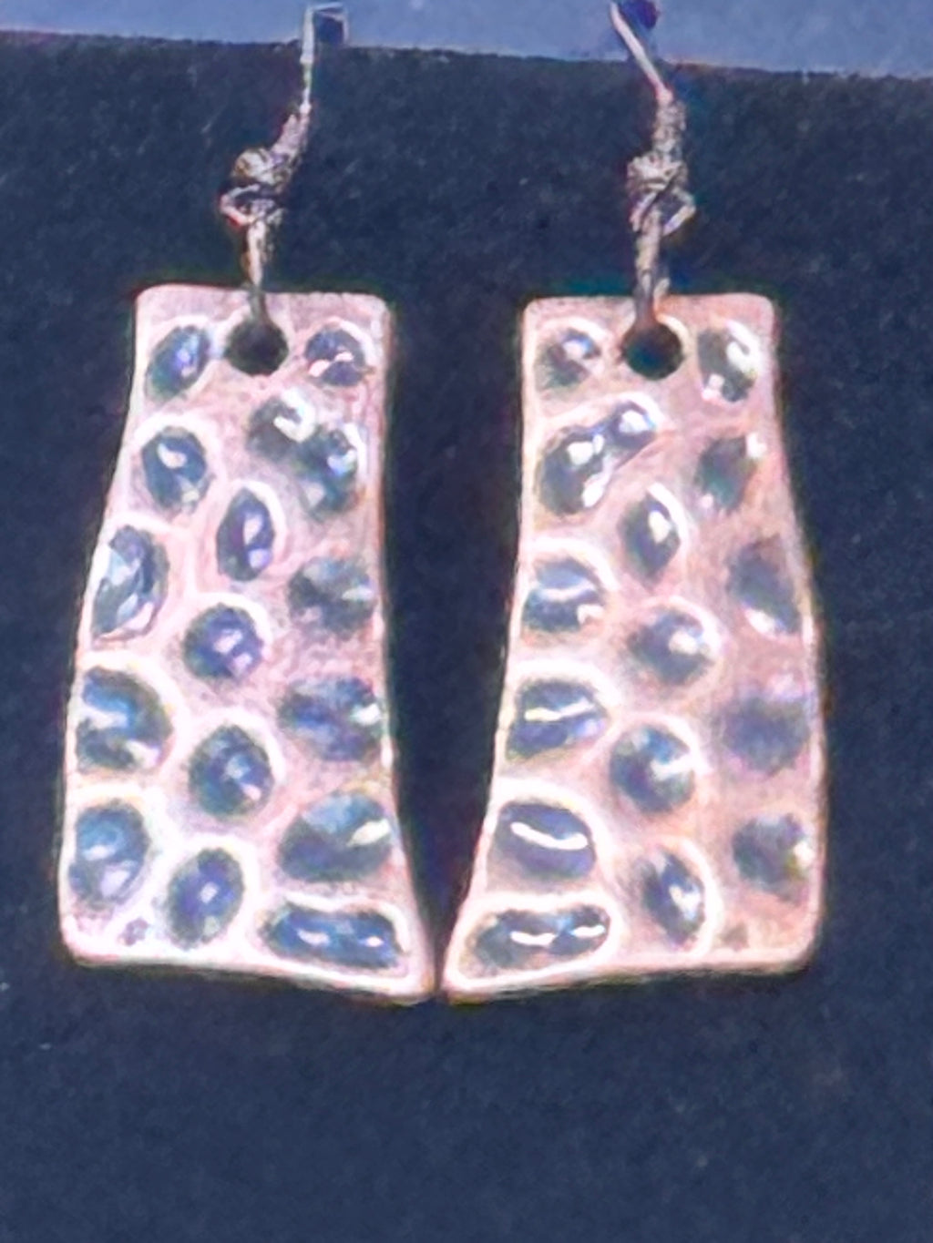 Paparazzi "A Fan of the Tribe" Multi-Metal Hammered Bib Necklace & Earring Set