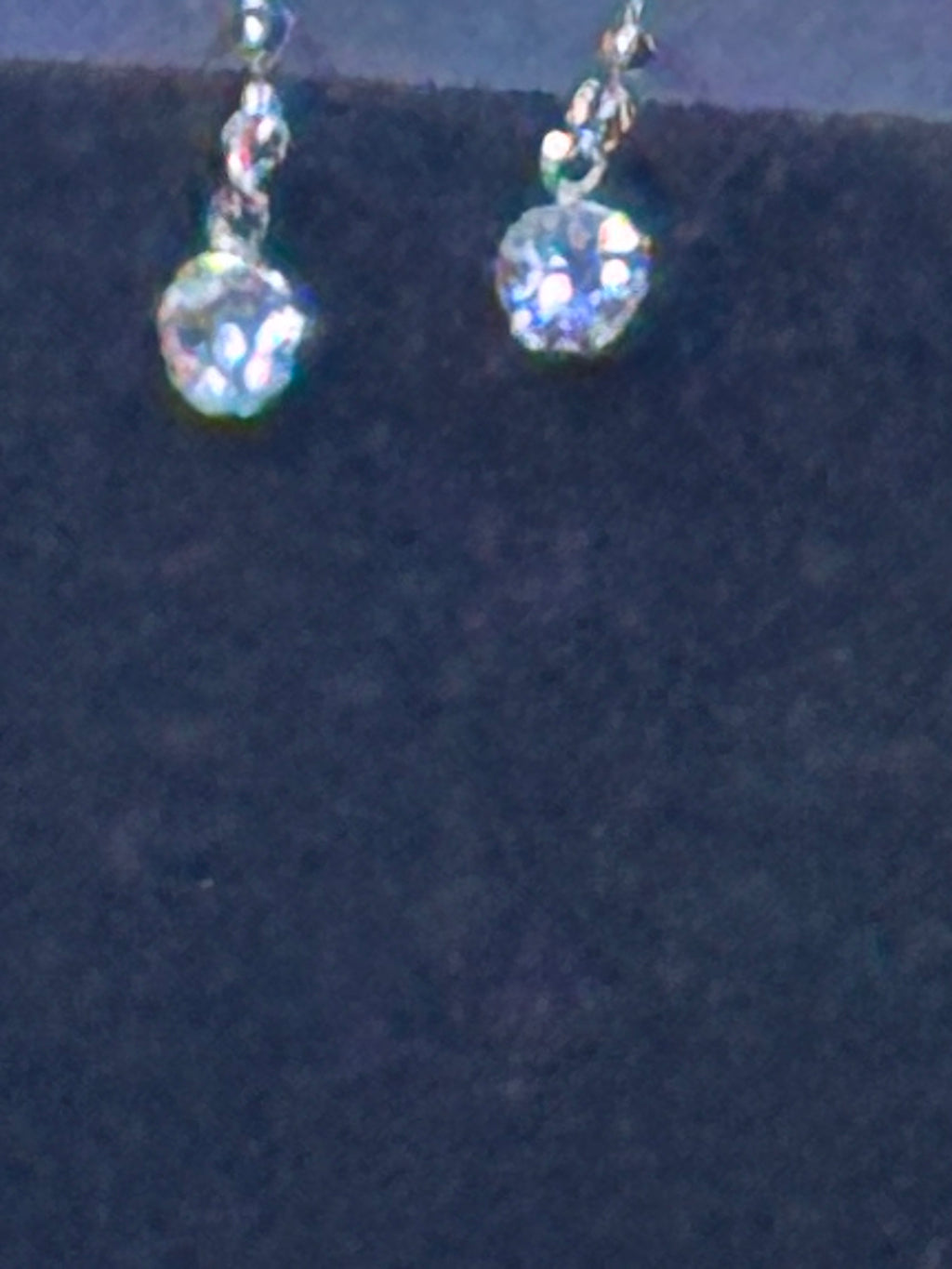 Paparazzi "Compelling Circles" Blue & Silver Necklace Set