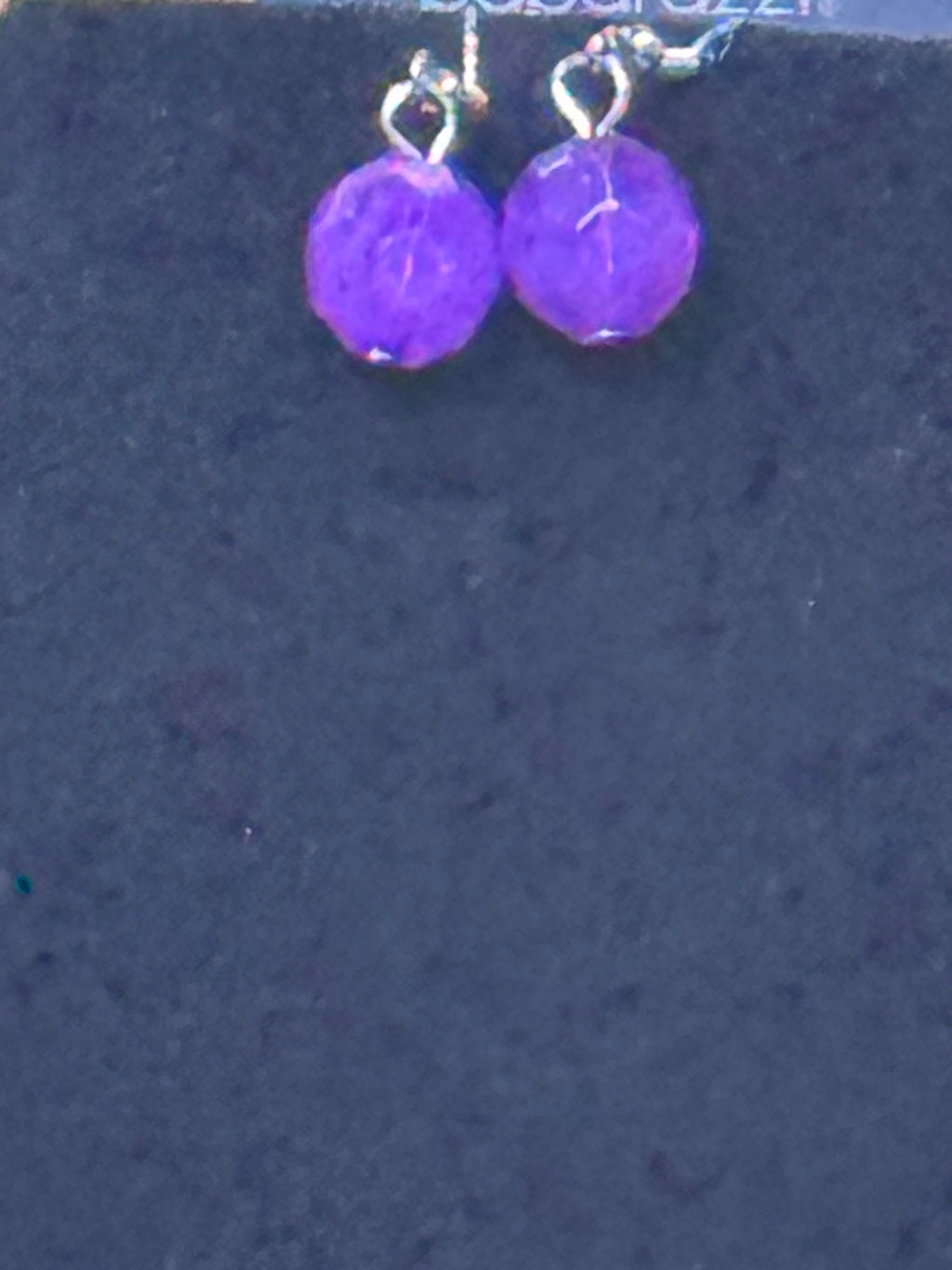 Paparazzi "Treasure Shore" Purple Chunky Bead Necklace & Earring Set 💜