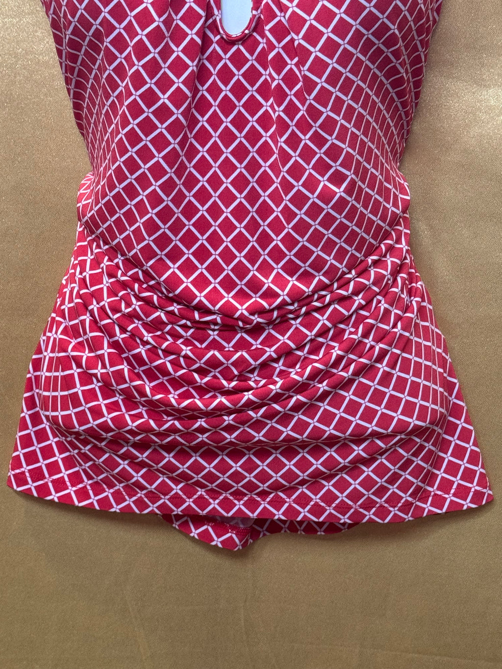 New York & Company 7th Avenue Geometric Keyhole Tank Top XS
