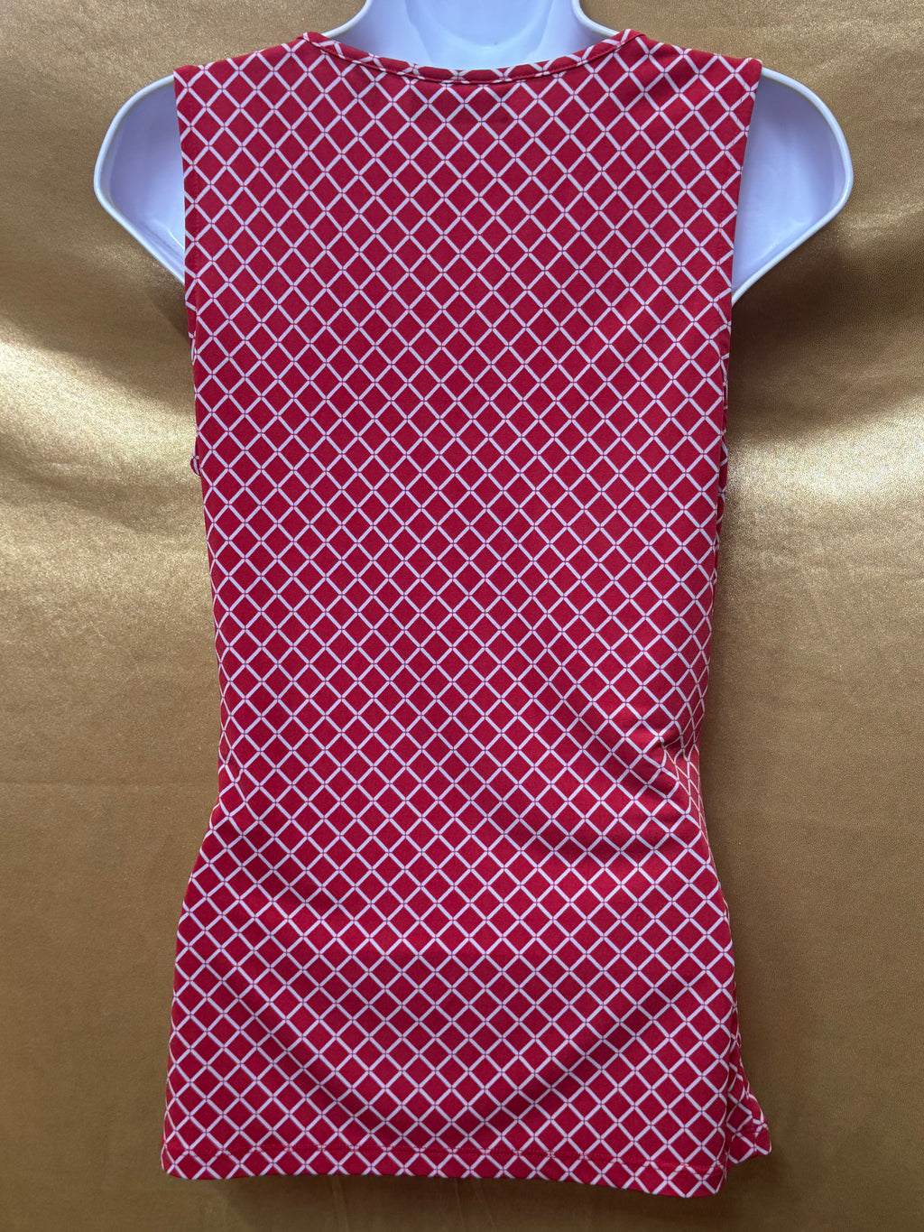 New York & Company 7th Avenue Geometric Keyhole Tank Top XS