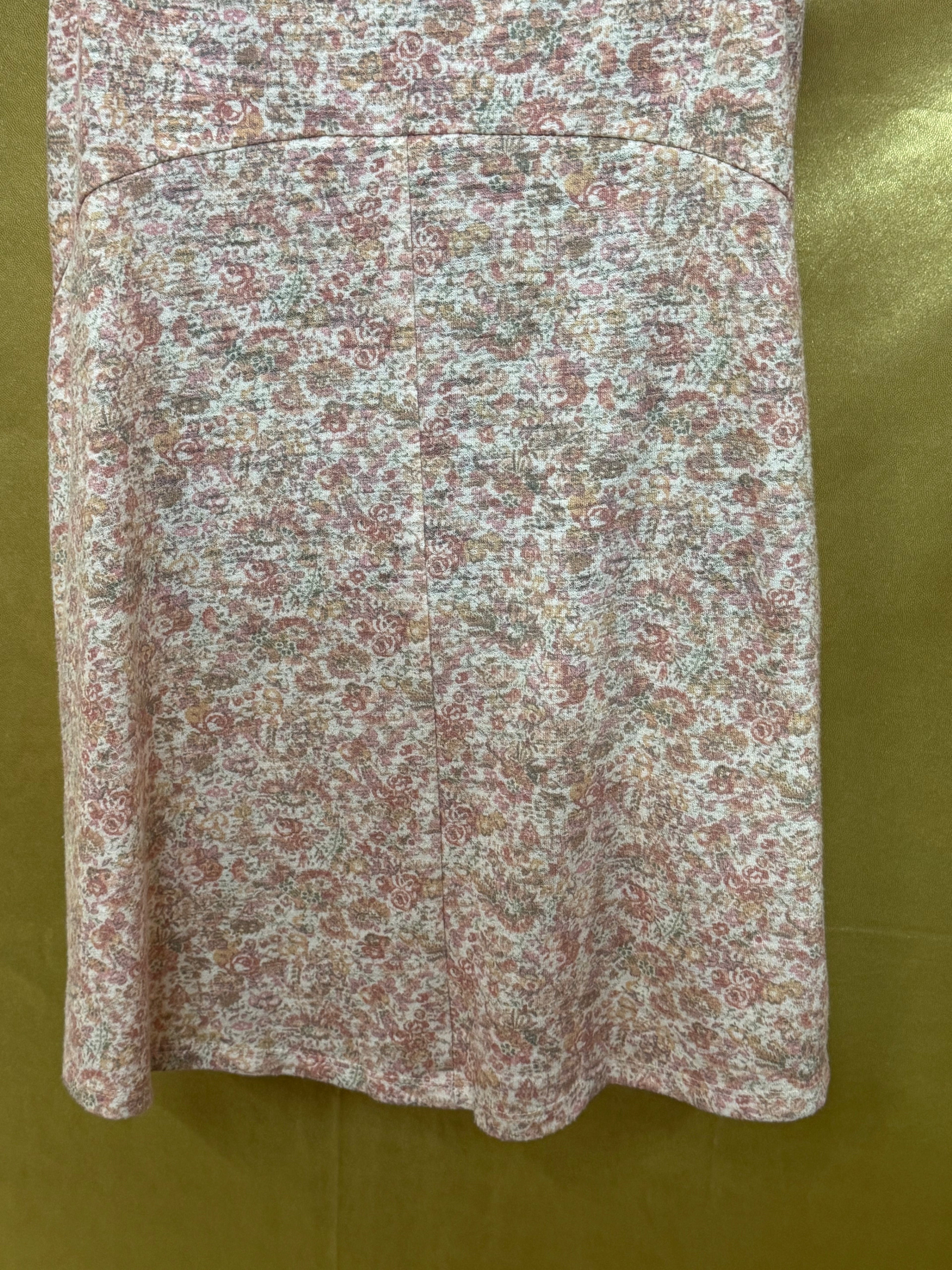 LC Lauren Conrad Floral Eyelet Tank Top Size XS Pink