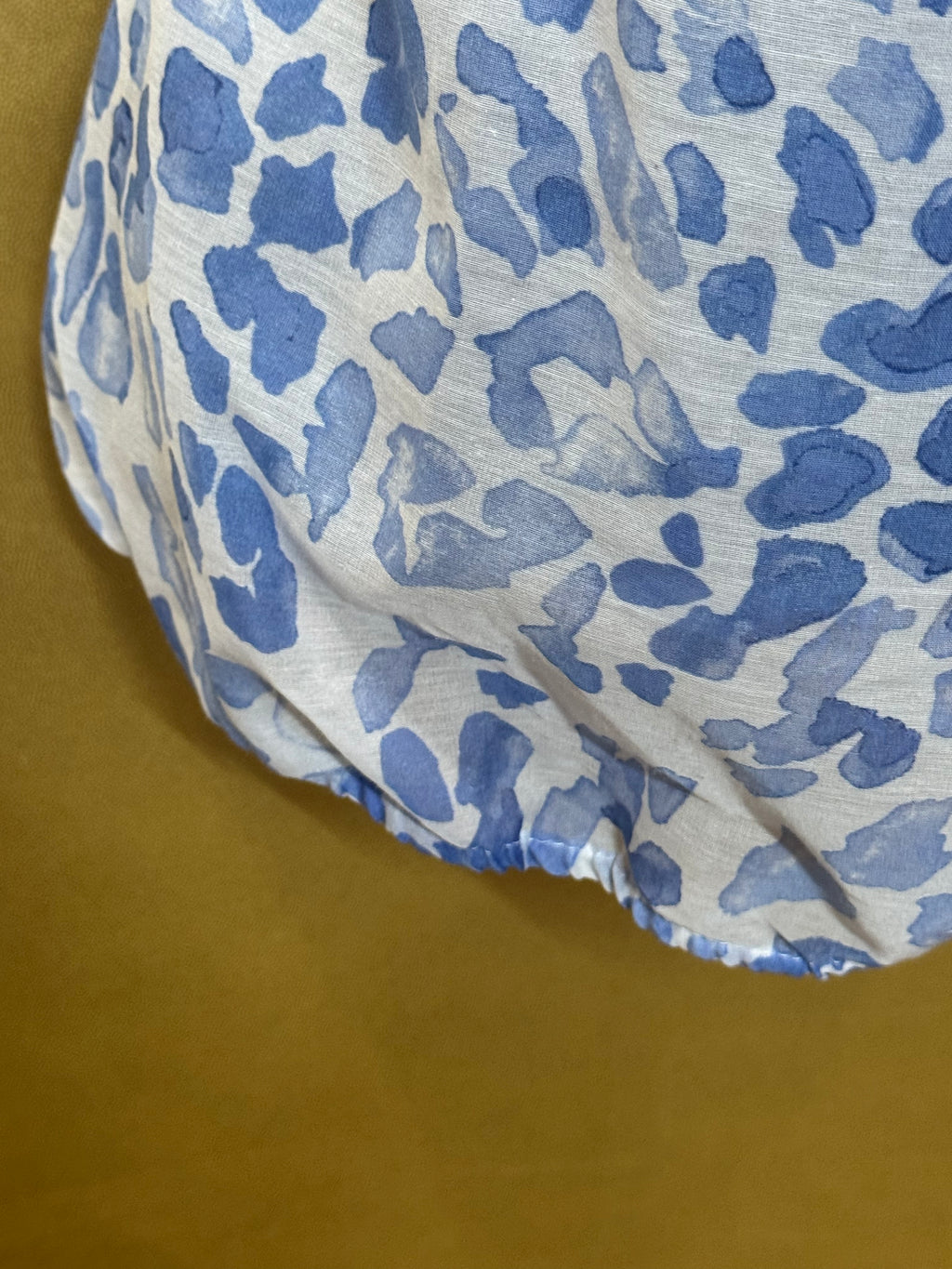 LOFT Ann Taylor Blue Leopard Print Sleeveless Tank Top - Size XS