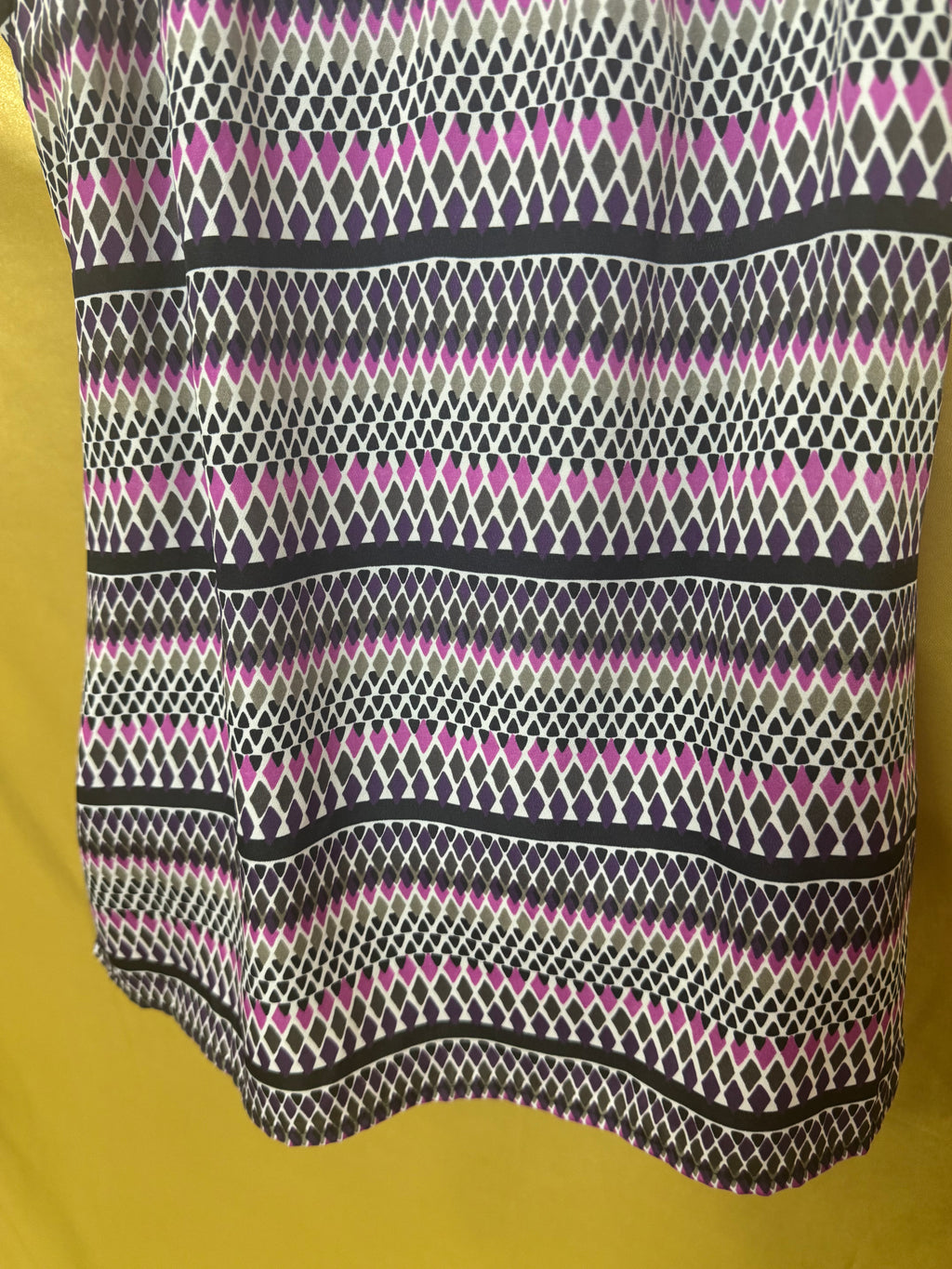 Banana Republic Ruffled Geometric Print Tank Top - Size XS
