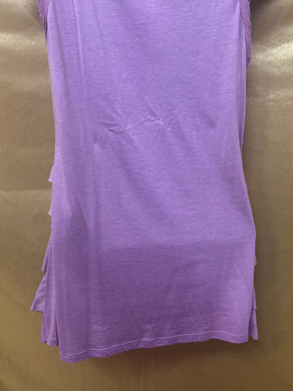 LOFT Layered Ruffle V-Neck Top Size XS