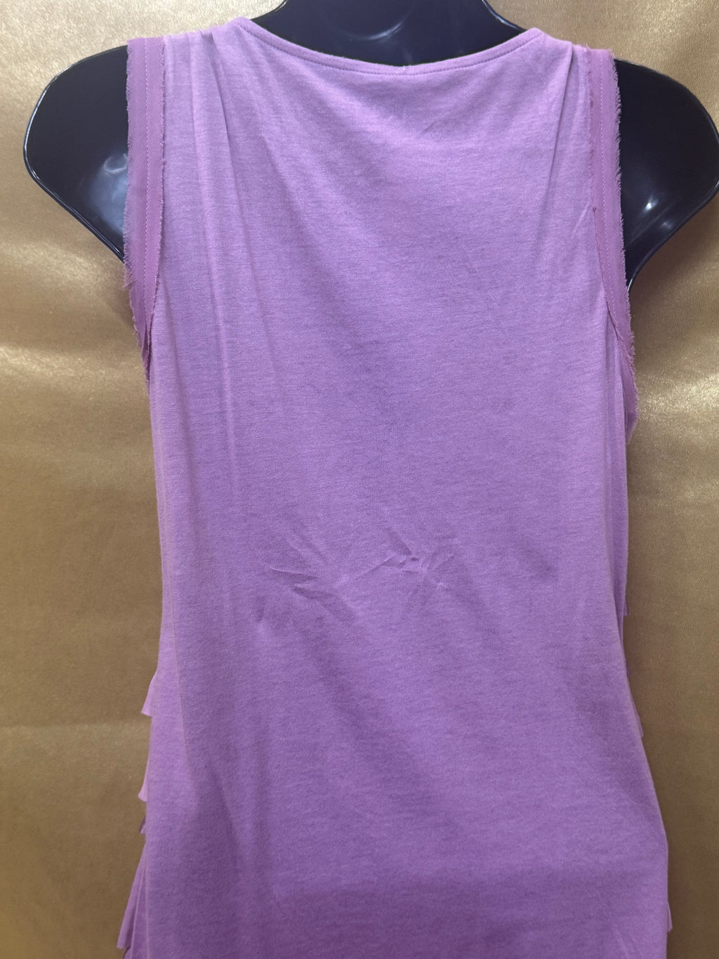LOFT Layered Ruffle V-Neck Top Size XS