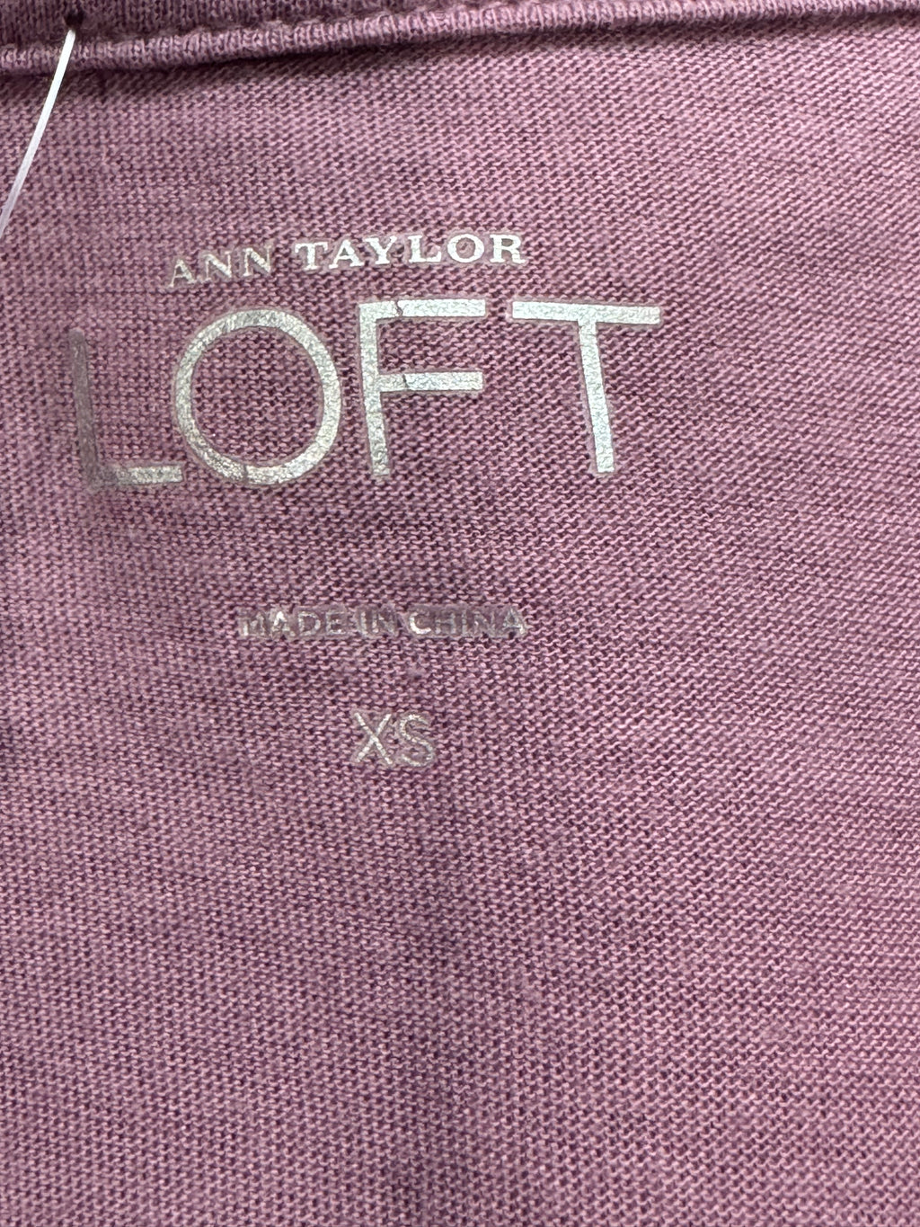 LOFT Layered Ruffle V-Neck Top Size XS