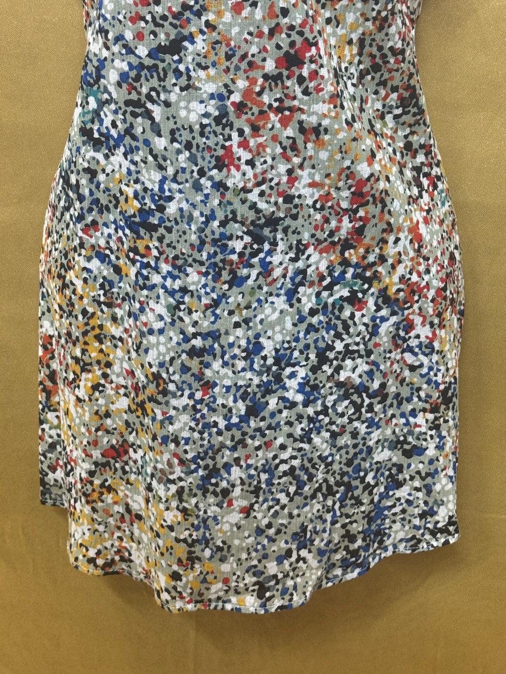 Maple by Some Odd Rubies Abstract Multicolor Tunic Top - Size XS (100% Cotton)