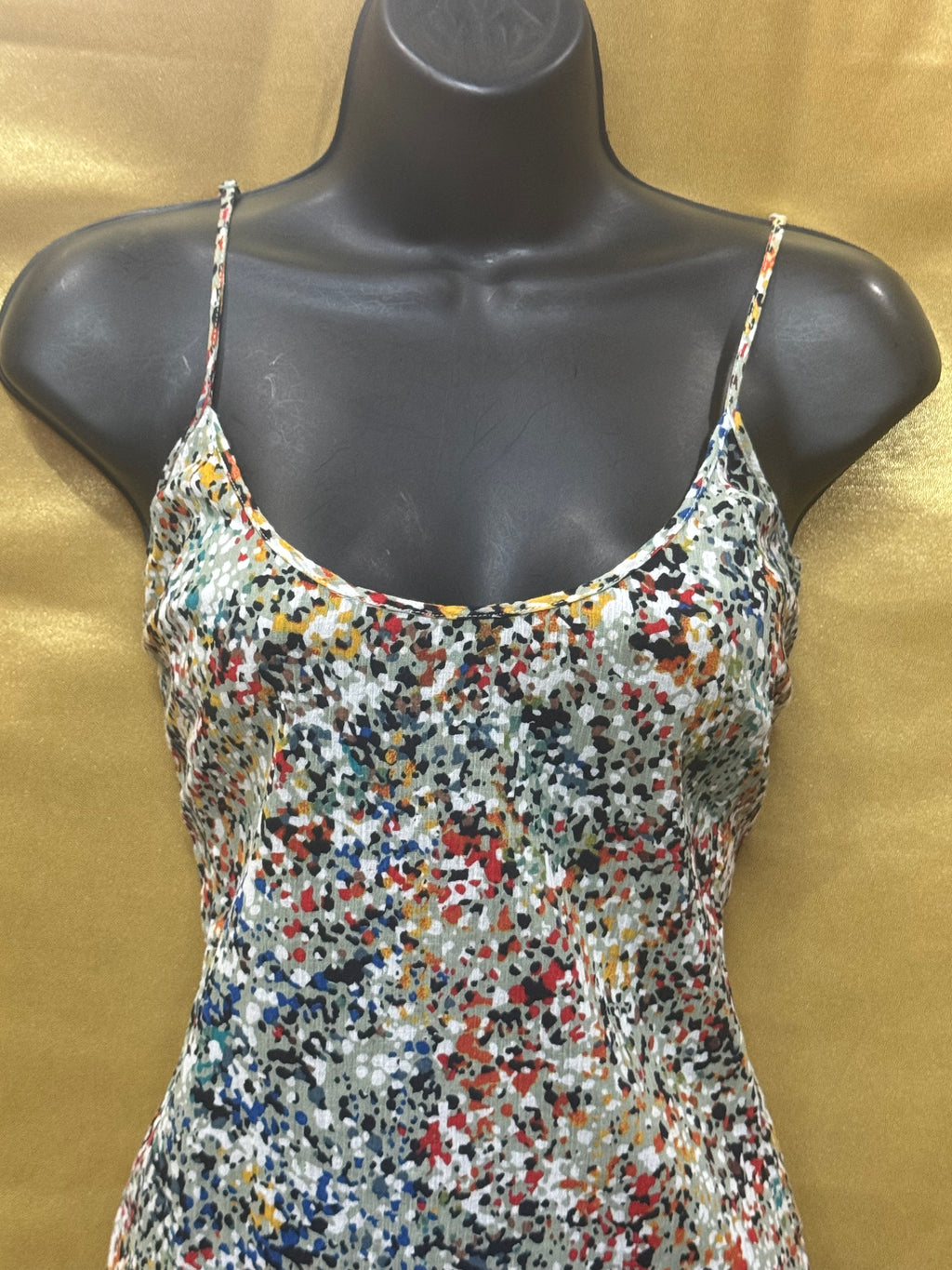 Maple by Some Odd Rubies Abstract Multicolor Tunic Top - Size XS (100% Cotton)