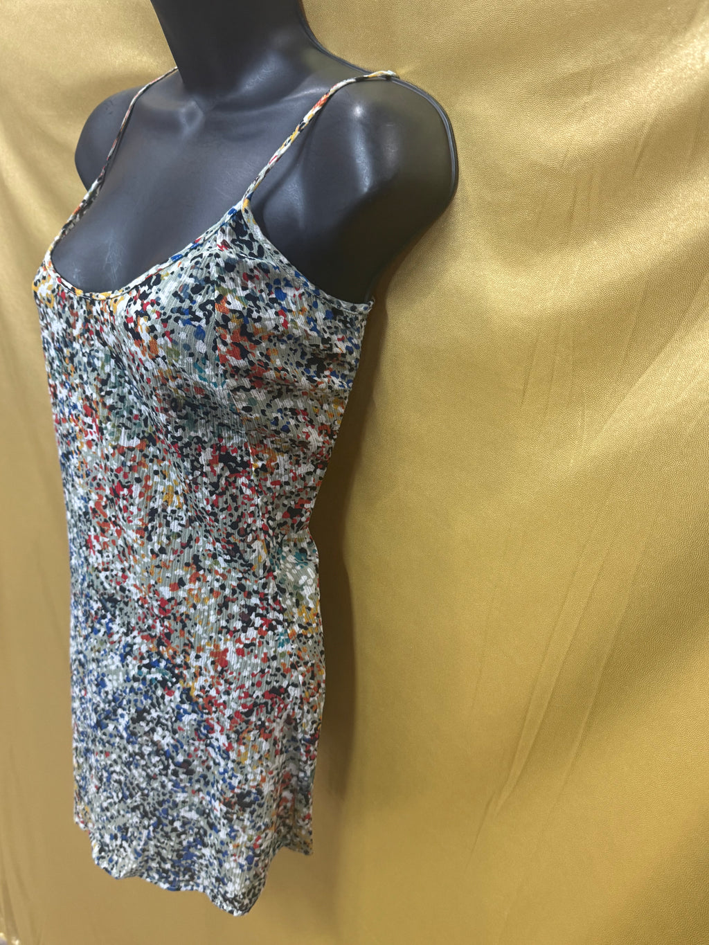 Maple by Some Odd Rubies Abstract Multicolor Tunic Top - Size XS (100% Cotton)