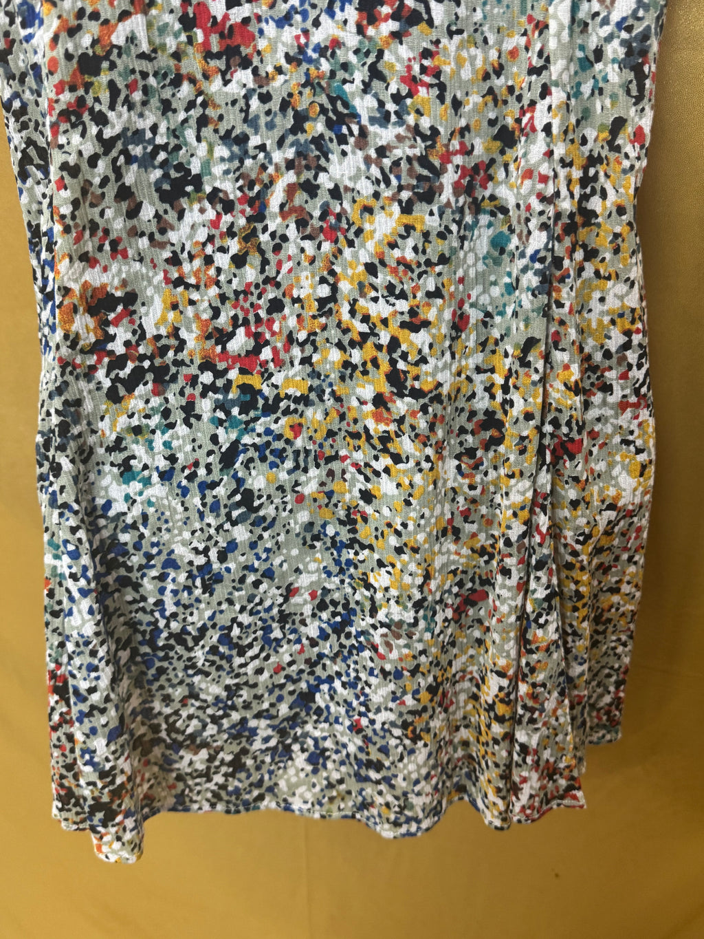 Maple by Some Odd Rubies Abstract Multicolor Tunic Top - Size XS (100% Cotton)