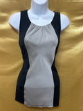 Merona Chic Colorblock Sleeveless Blouse / Tunic - Size XS