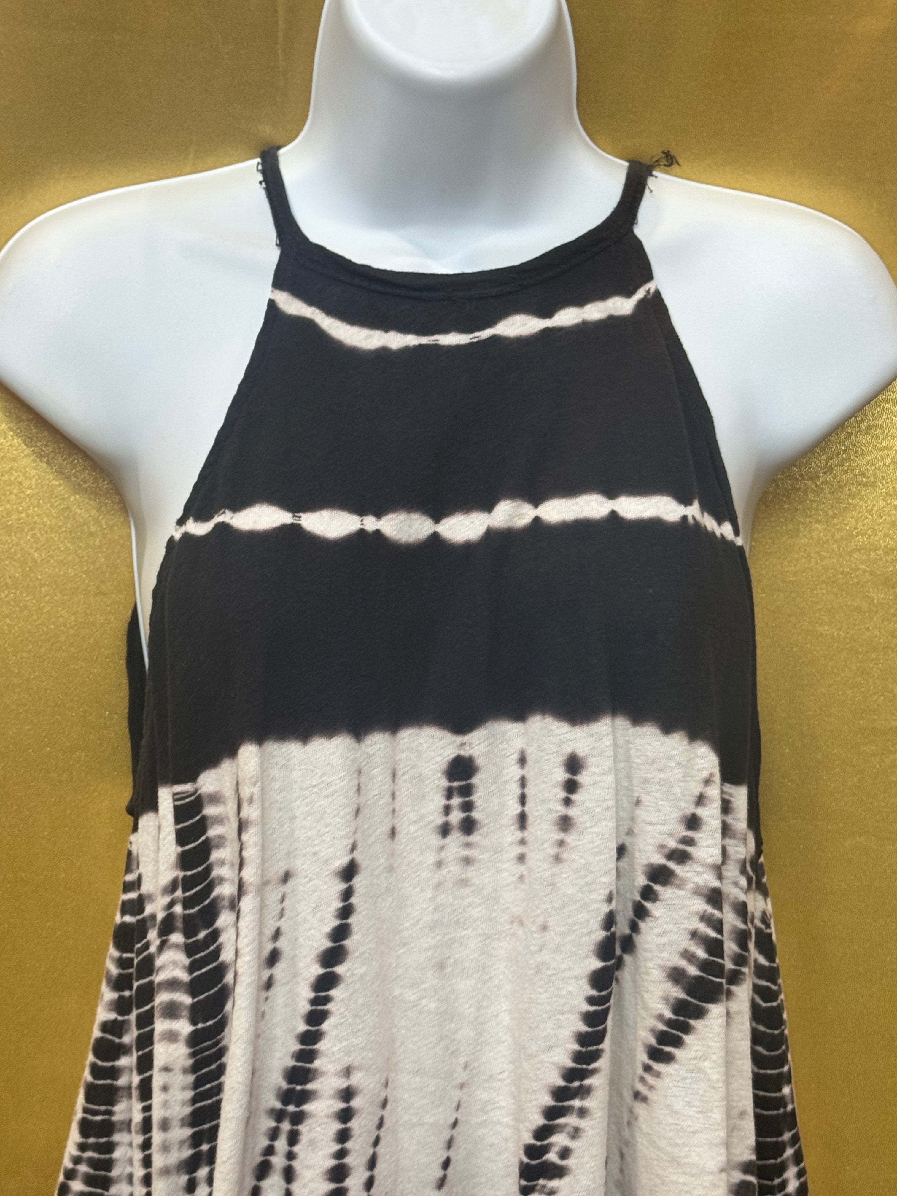 We The Free Free People Linen Blend Tie Dye Halter Tank Top Size XS