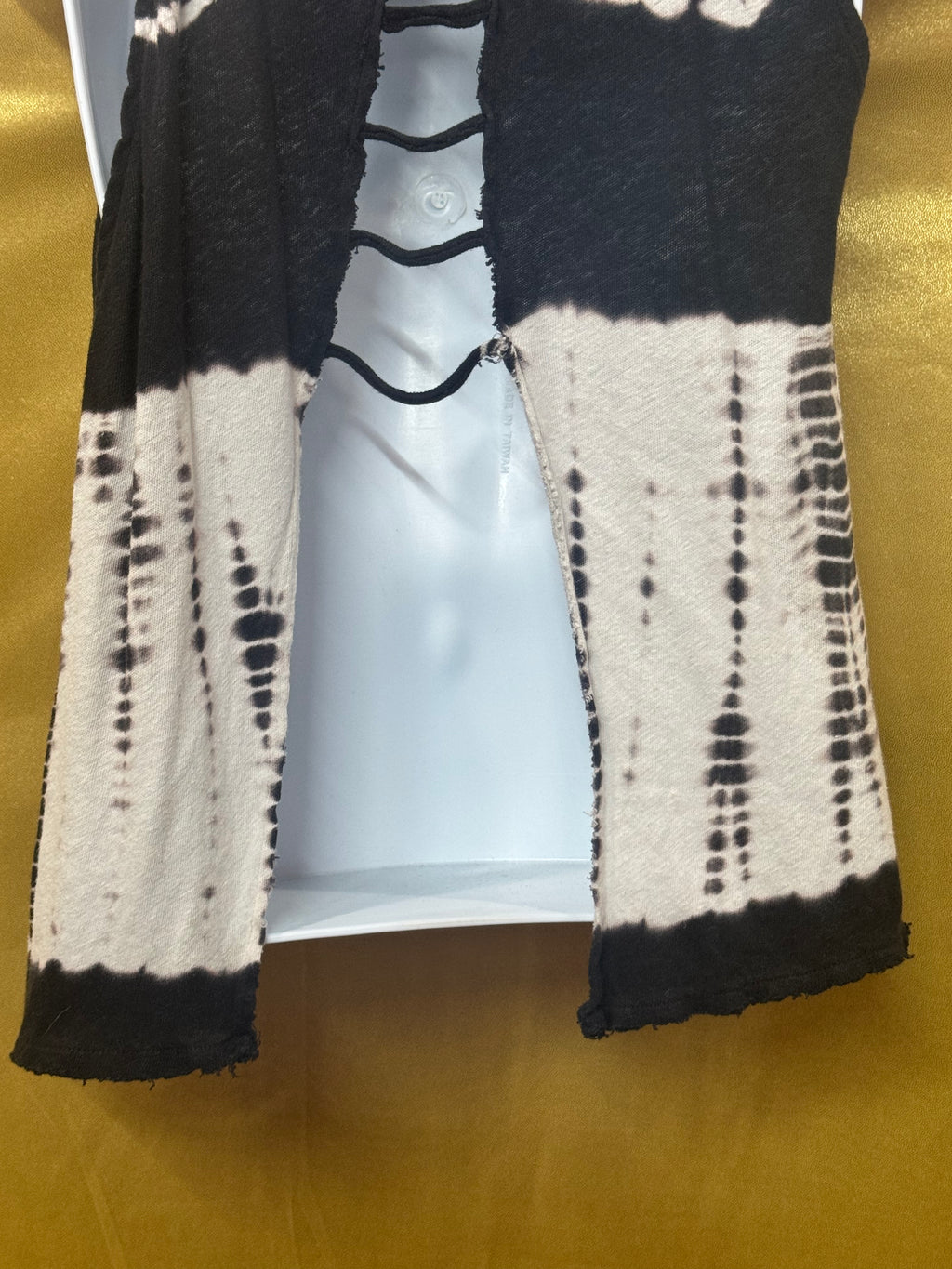 We The Free Free People Linen Blend Tie Dye Halter Tank Top Size XS