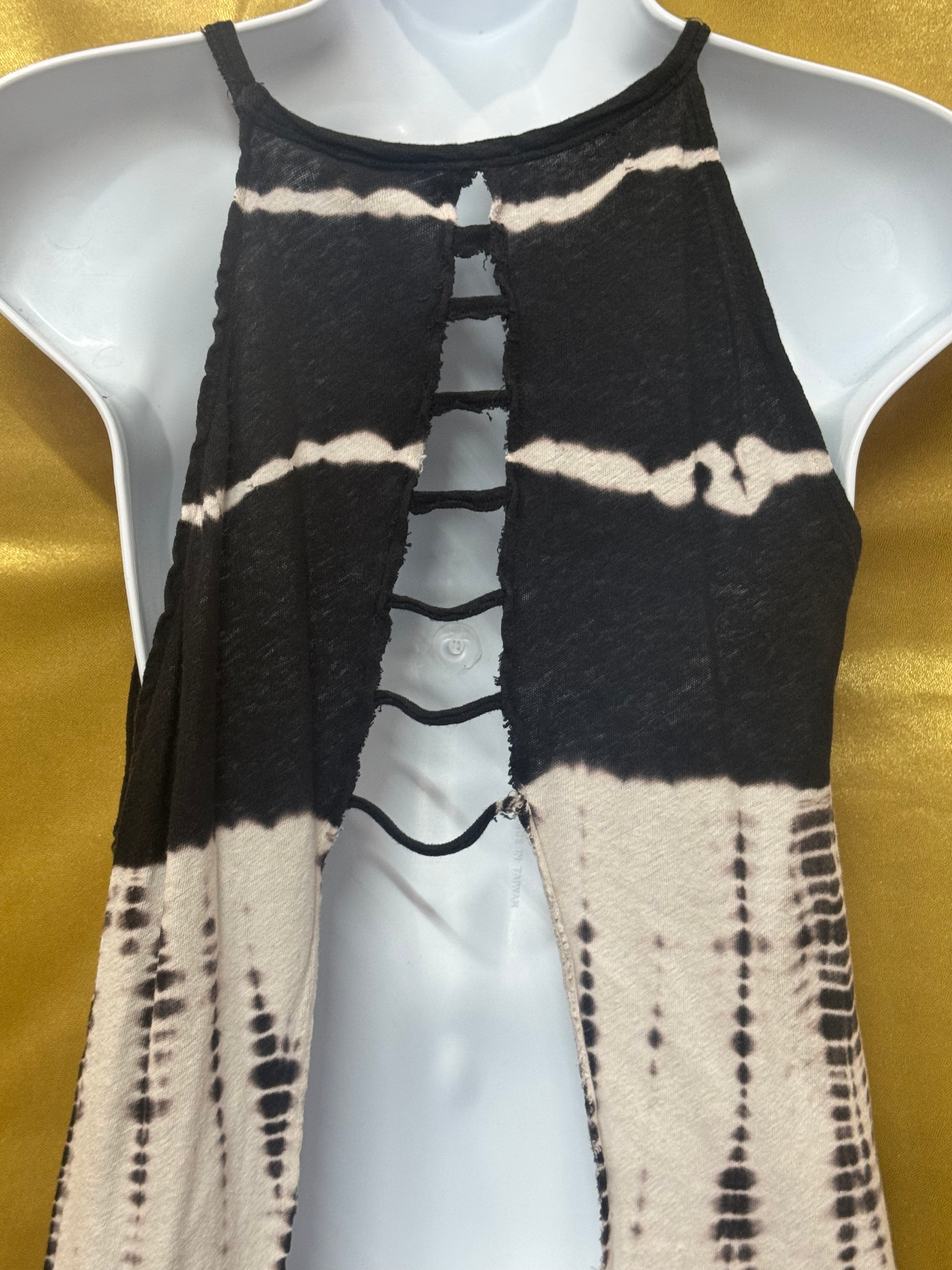We The Free Free People Linen Blend Tie Dye Halter Tank Top Size XS