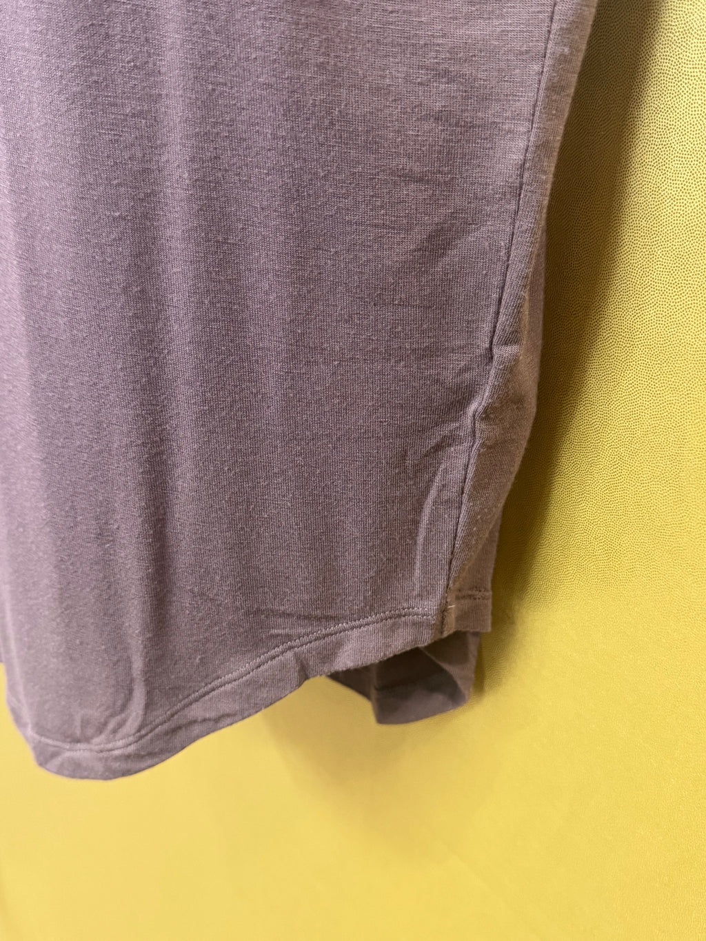 Athleta Cloudlight Rib Stratus Tee Mauve Purple Oversized Basic Top Size XS