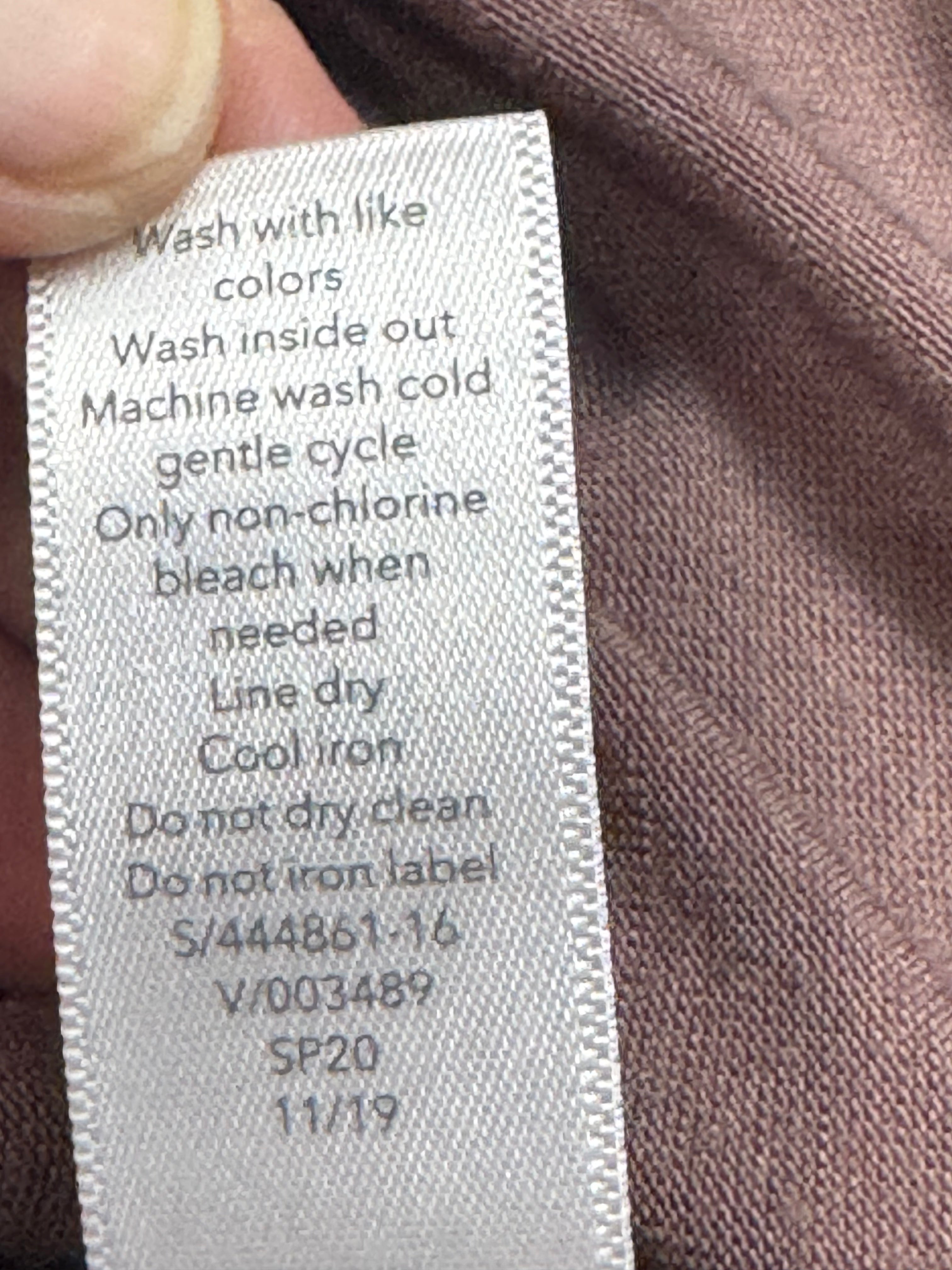 Athleta Cloudlight Rib Stratus Tee Mauve Purple Oversized Basic Top Size XS