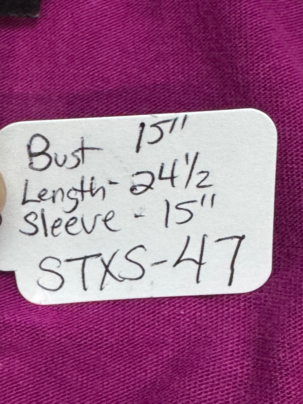 Express Magenta Puff Sleeve Top XS Cotton Modal Blend