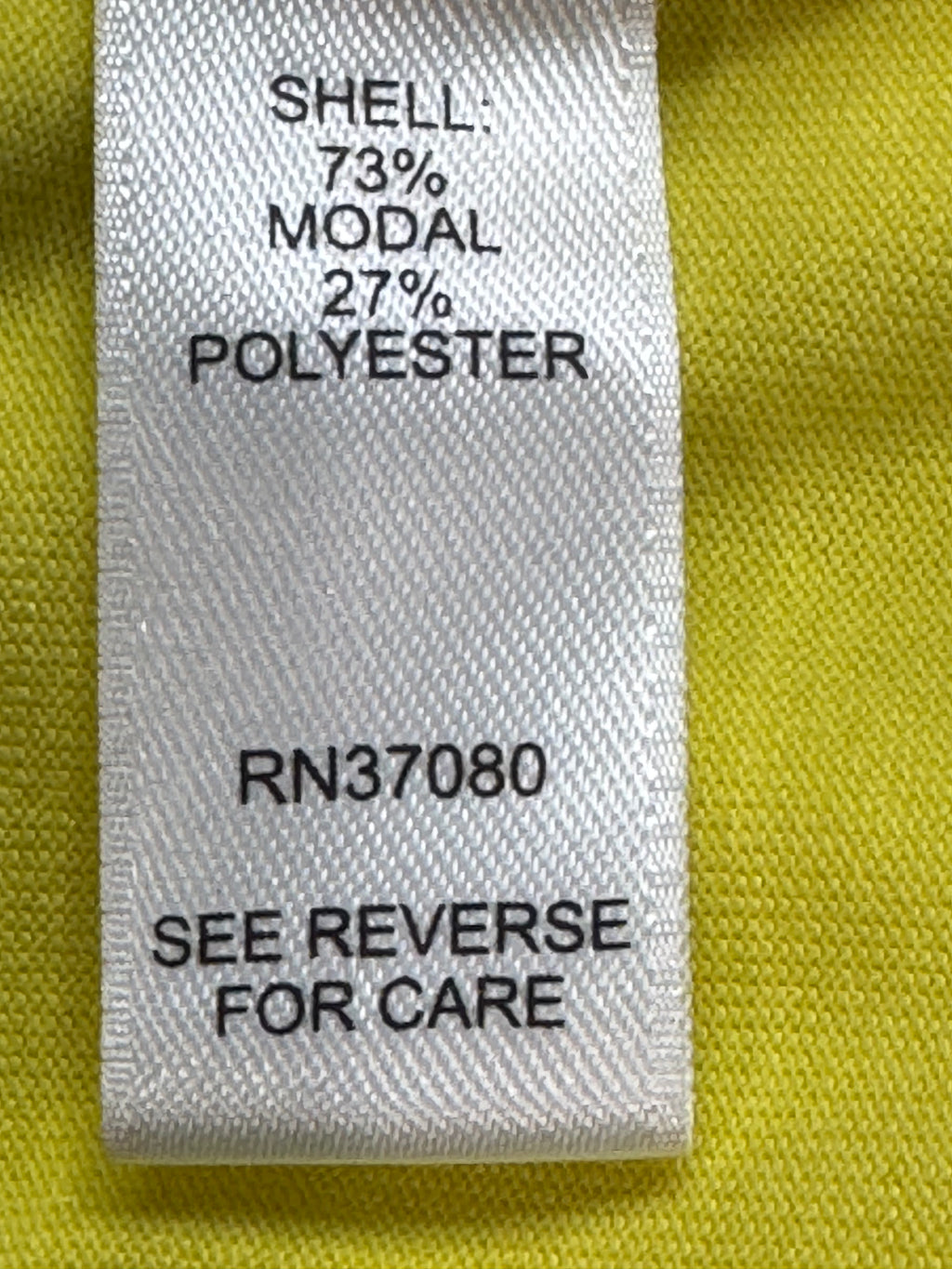 Cato Yellow Scoop Neck Tank Top Soft Modal Blend Size S Longline Split Hem