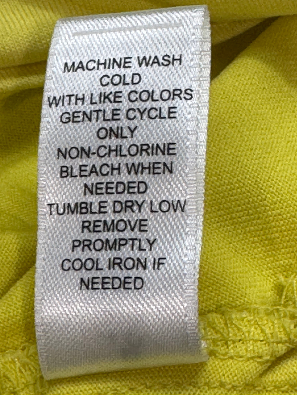 Cato Yellow Scoop Neck Tank Top Soft Modal Blend Size S Longline Split Hem
