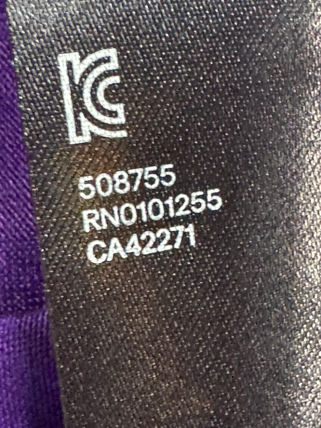 H&M Purple Cowl Neck Sleeveless Top Blouse with Black Straps - Size Small