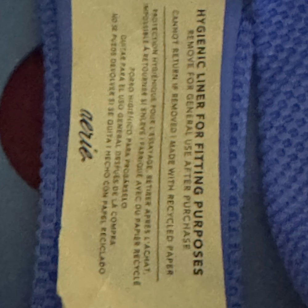 Aerie NWT High Cut Cheeky Blue Summer Swim Bikini Bottoms Size S‎